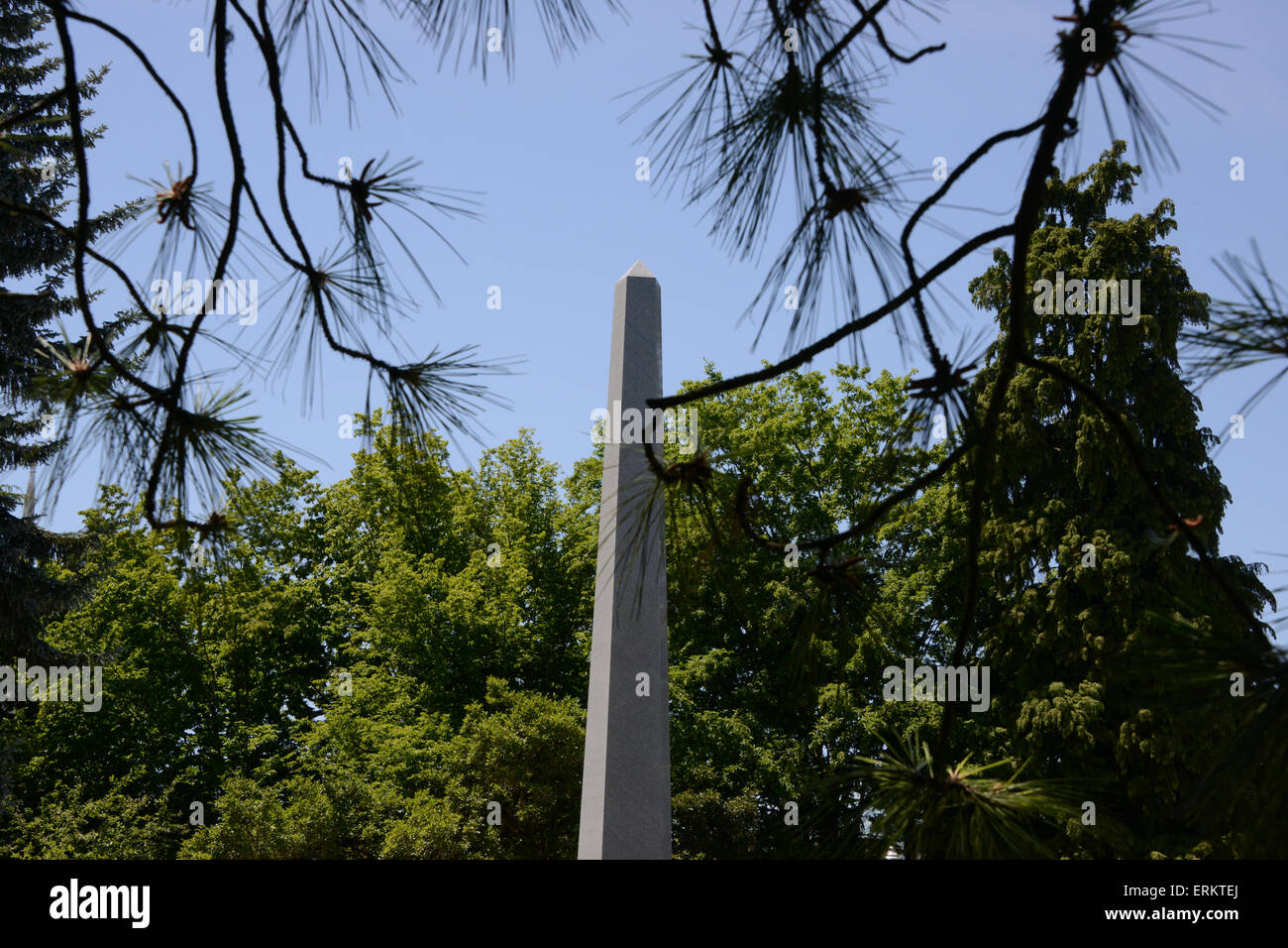 La DEUXIÈME GUERRE MONDIALE, de l'Oregon Memorial, Salem, Oregon, USA Banque D'Images