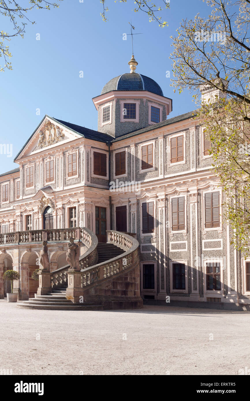 Le château Schloss Favorite, Rastatt, Forêt Noire, Bade-Wurtemberg, Allemagne, Europe Banque D'Images