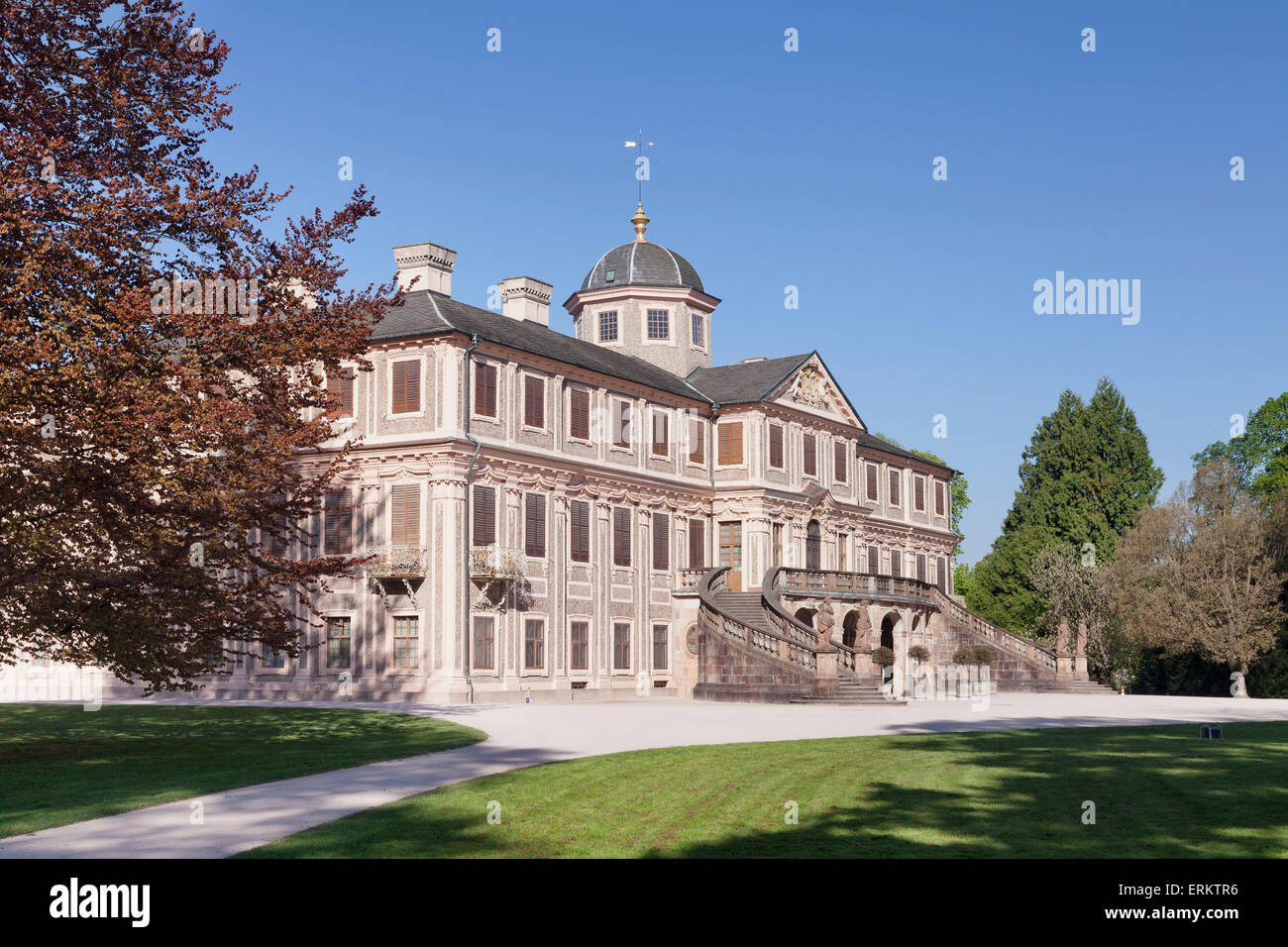 Le château Schloss Favorite, Rastatt, Forêt Noire, Bade-Wurtemberg, Allemagne, Europe Banque D'Images