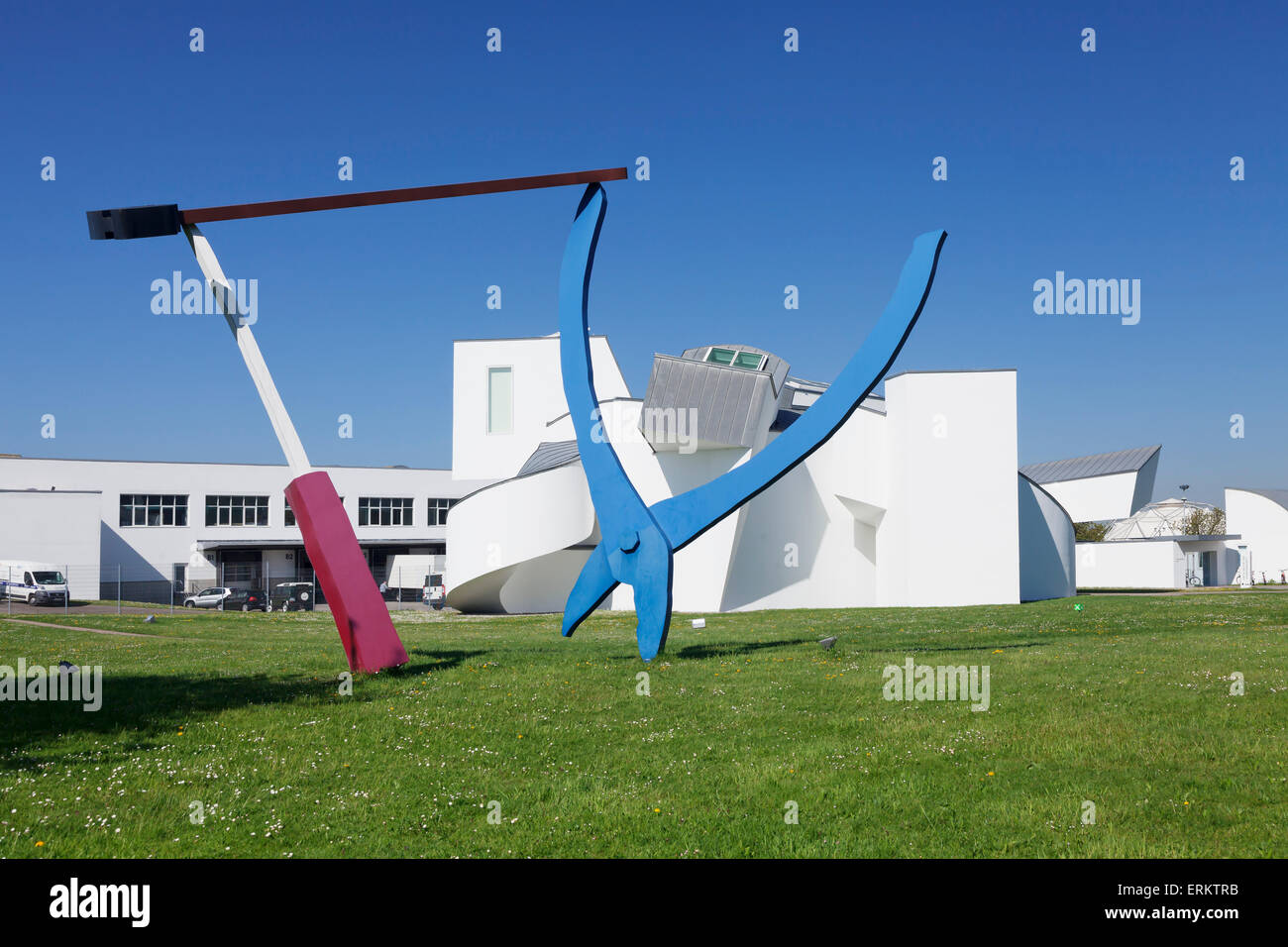 Vitra Design Museum, l'architecte Frank Owen Gehry, Weil am Rhein, terres Markgraefler, Forêt-Noire, Bade-Wurtemberg, Allemagne Banque D'Images