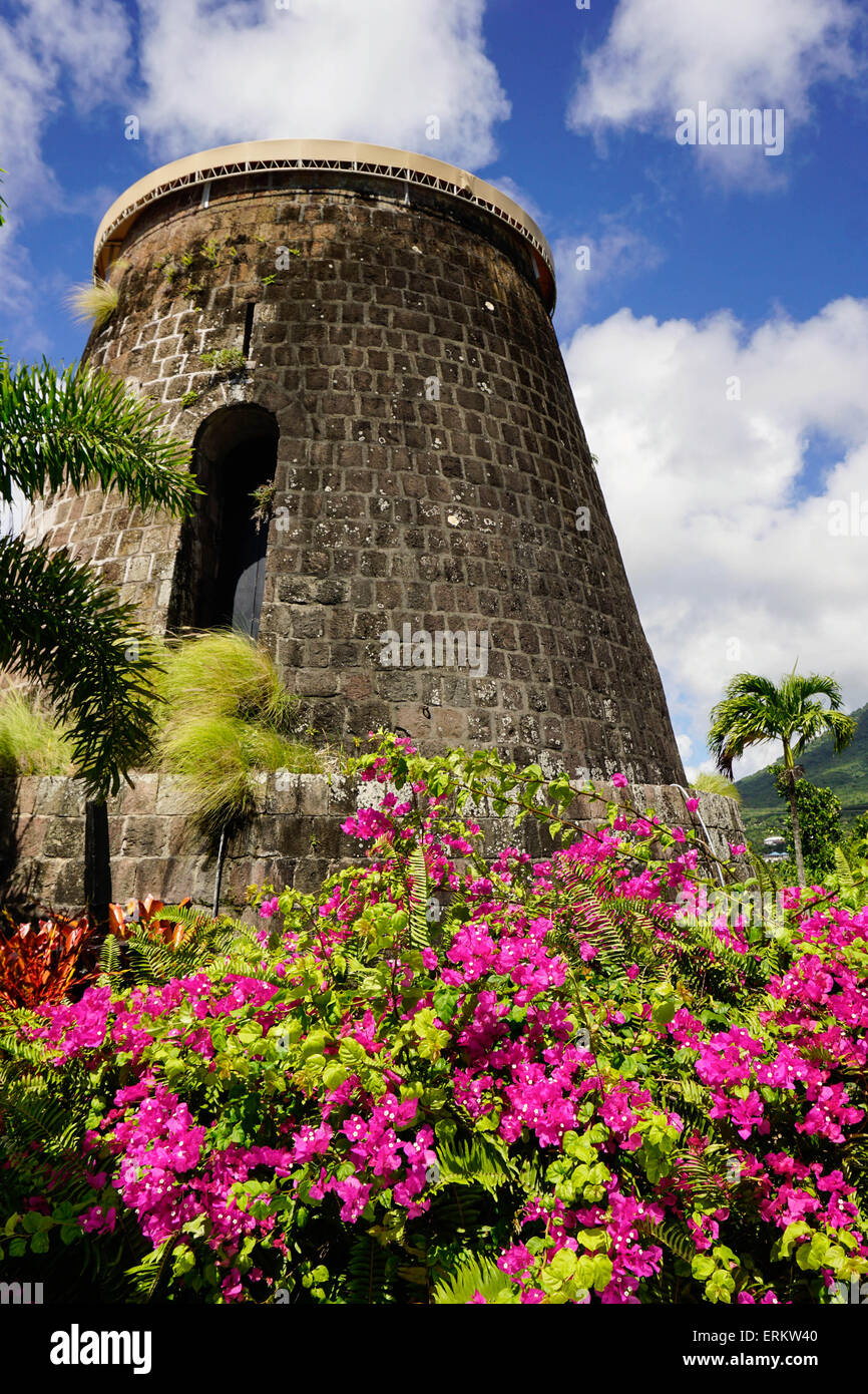 Mountpelier Plantation Inn, Nevis, Saint Kitts et Nevis, Iles sous le vent, Antilles, Caraïbes, Amérique Centrale Banque D'Images