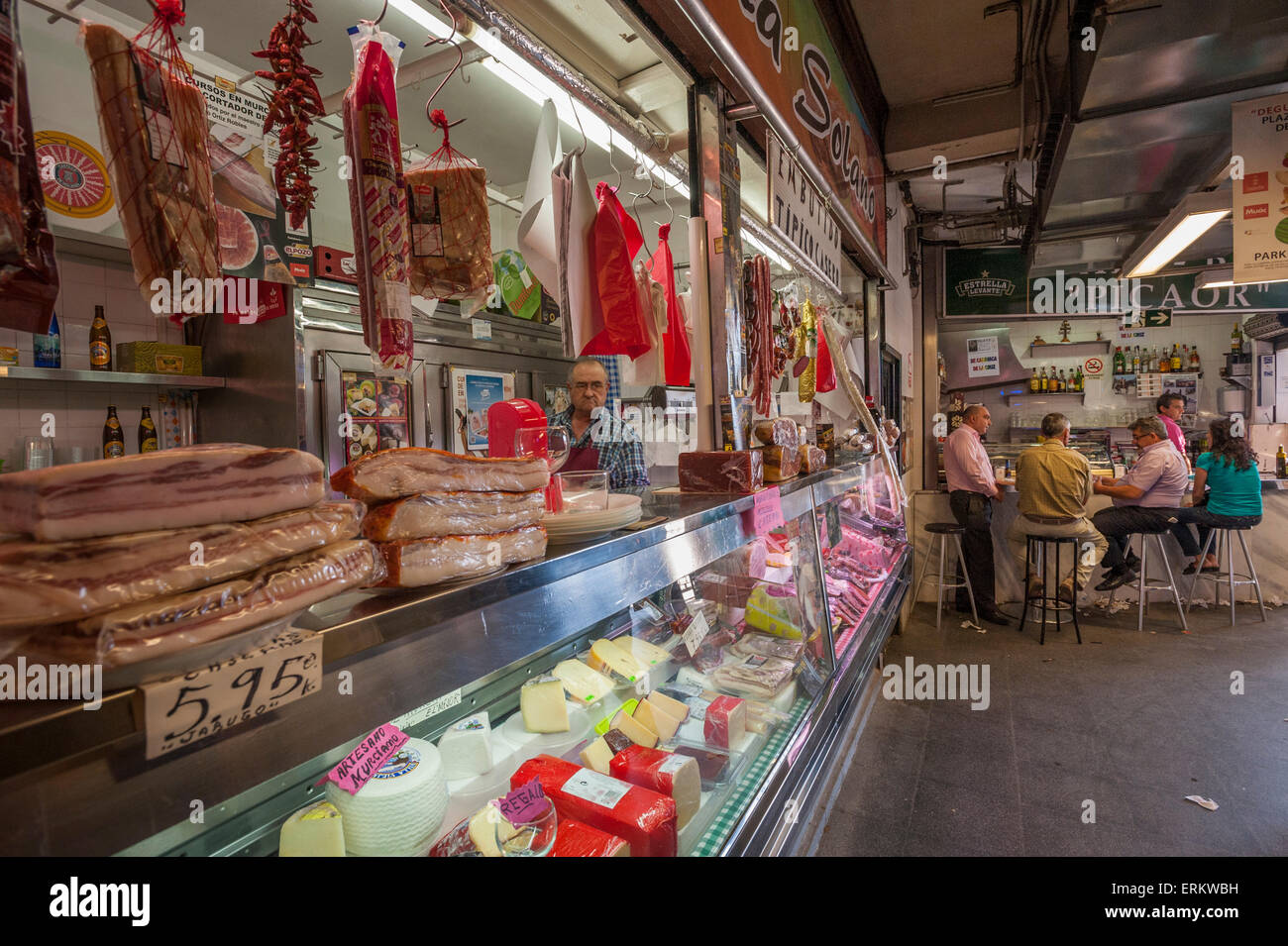 Marché Veronicas, Murcie, Région de Murcie, Espagne, Europe Banque D'Images