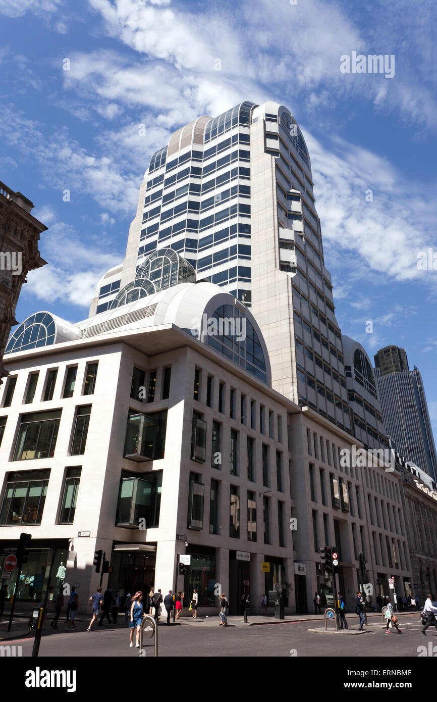 Voir de 20 Gracechurch Street, City of London, Royaume-Uni Banque D'Images