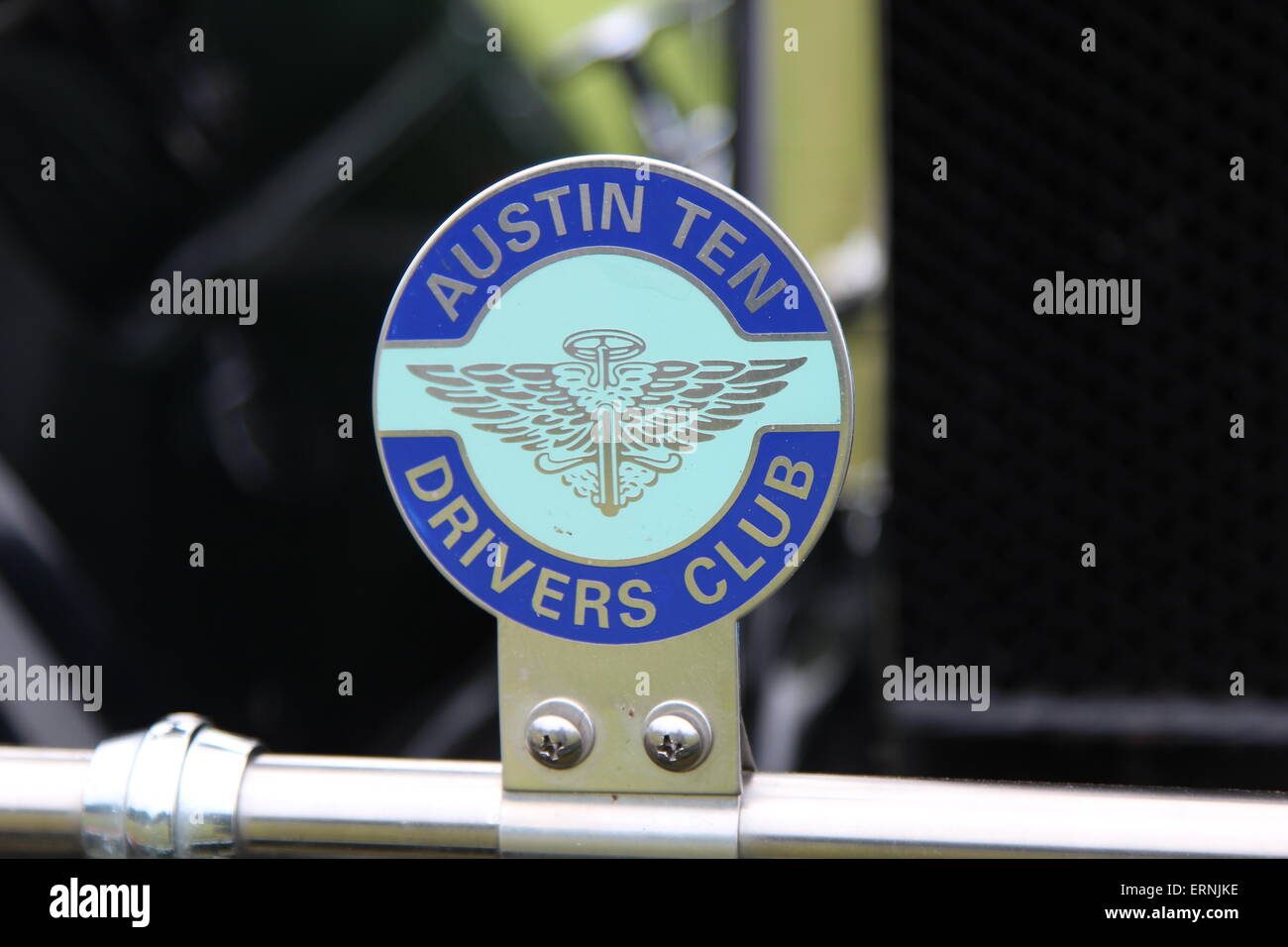 Austin 10 badge voiture Drivers Club Banque D'Images