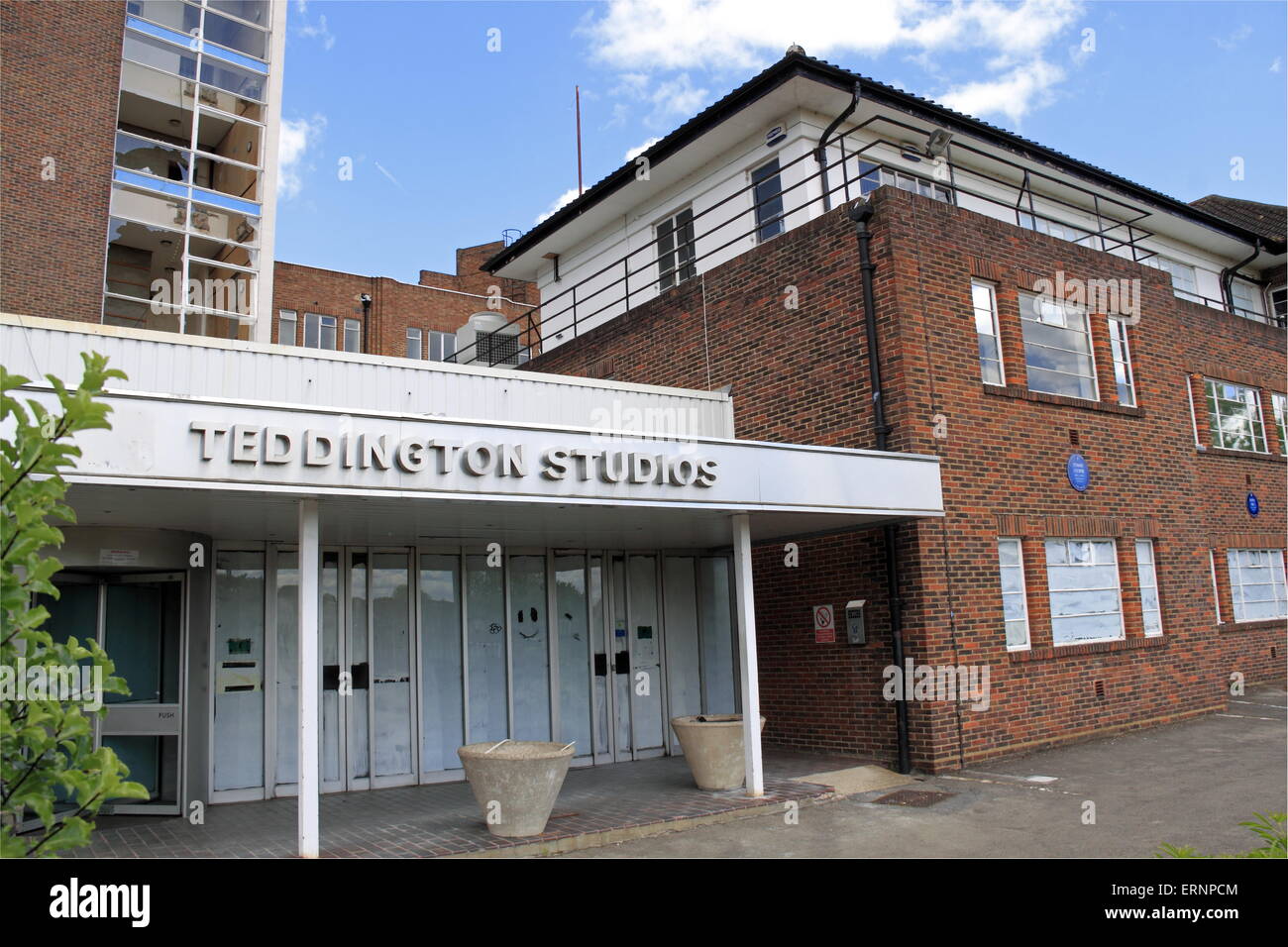 Teddington Studios. L'été démoli en 2016 pour faire place à la reconstruction. L'Angleterre, Grande-Bretagne, Royaume-Uni, UK, Europe Banque D'Images