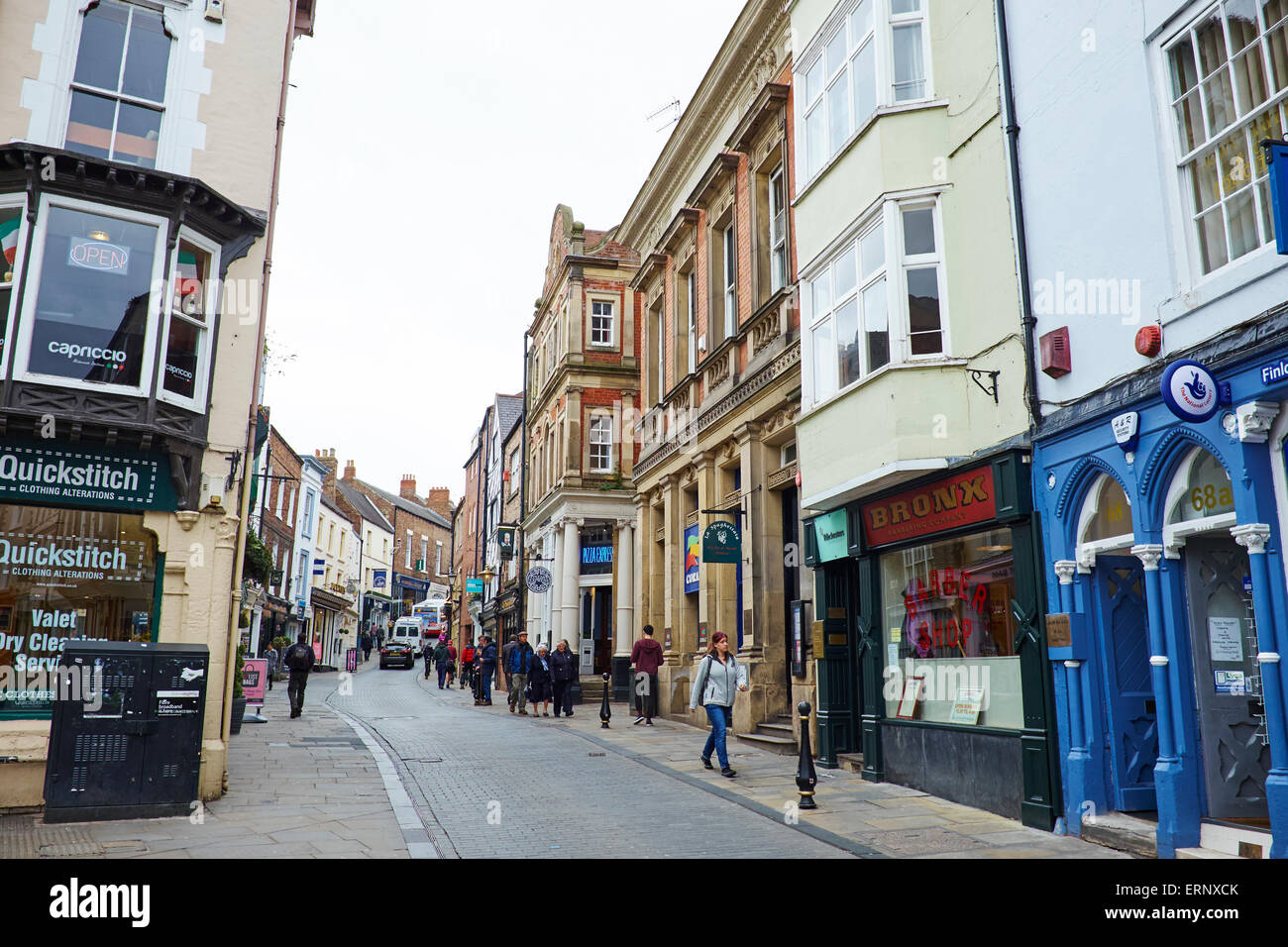 Saddler Street Durham UK Banque D'Images