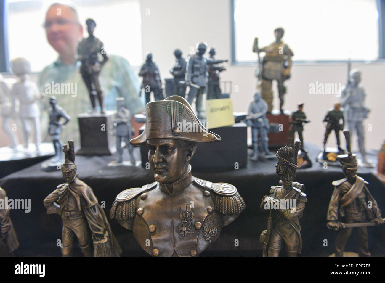 Business Design Centre, London, UK. 6e juin 2015. Le London Toy Soldier Show à l'Islington Business Design Centre, le plus grand soldat de plomb en Europe. Avec tout pour les collectionneurs et maquettistes. Crédit : Matthieu Chattle/Alamy Live News Banque D'Images