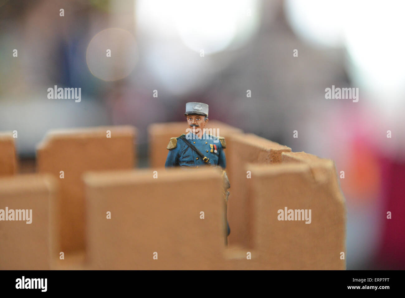 Business Design Centre, London, UK. 6e juin 2015. Le London Toy Soldier Show à l'Islington Business Design Centre, le plus grand soldat de plomb en Europe. Avec tout pour les collectionneurs et maquettistes. Crédit : Matthieu Chattle/Alamy Live News Banque D'Images