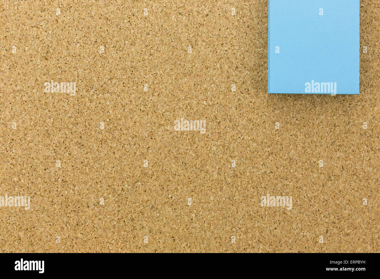 Blue Note sur le panneau de liège Banque D'Images Blue Note sur le panneau de liège Banque D'Images