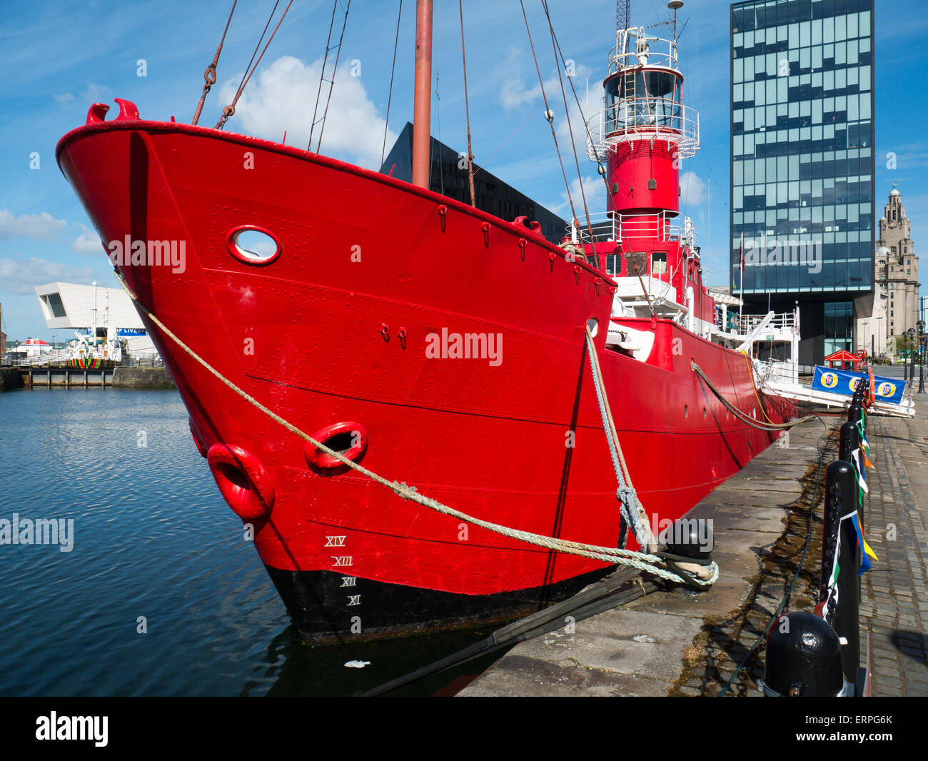 La planète lightship, Liverpool Banque D'Images