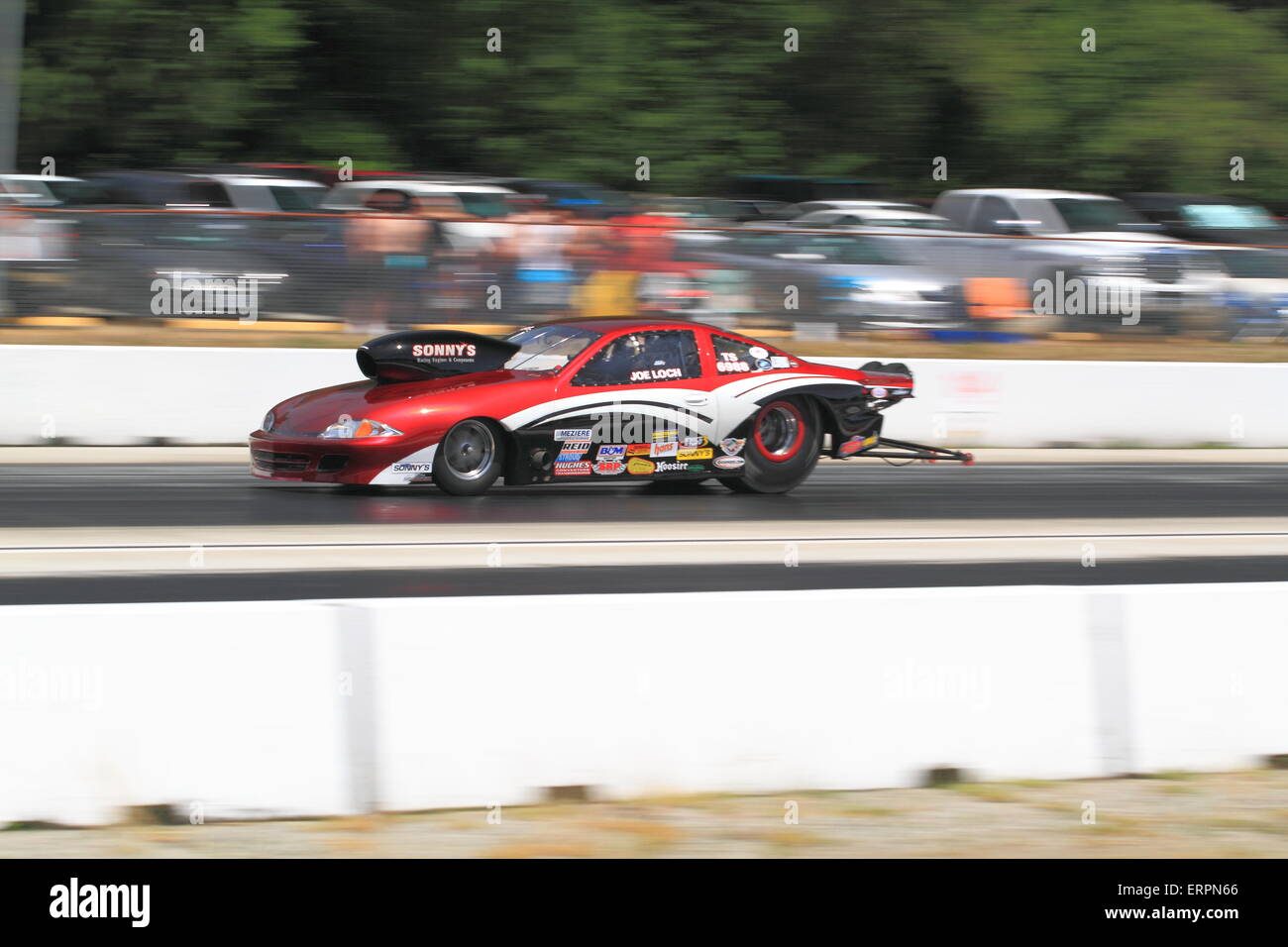 Voiture de course américaine Banque D'Images