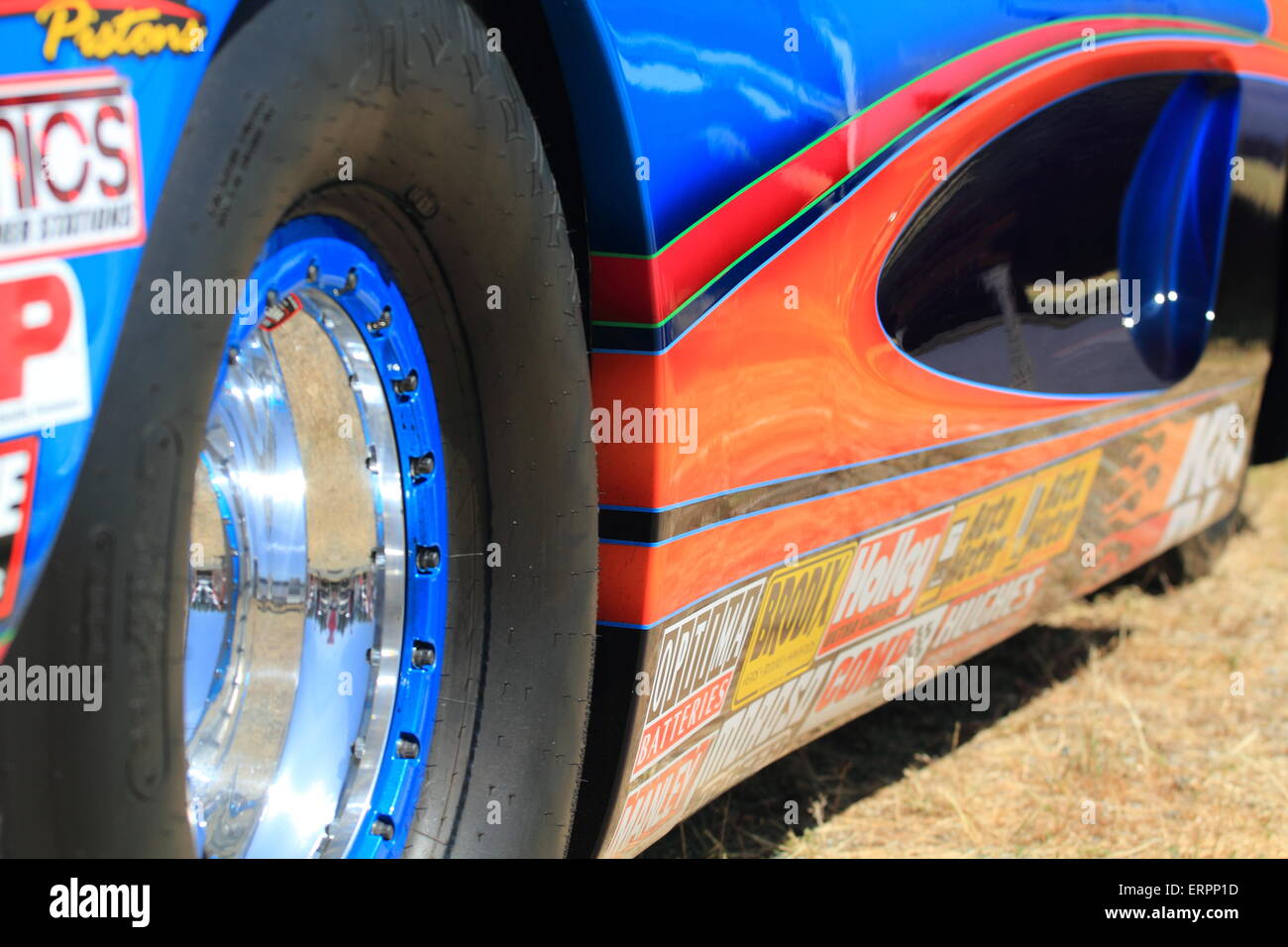 Voiture de course américaine Banque D'Images