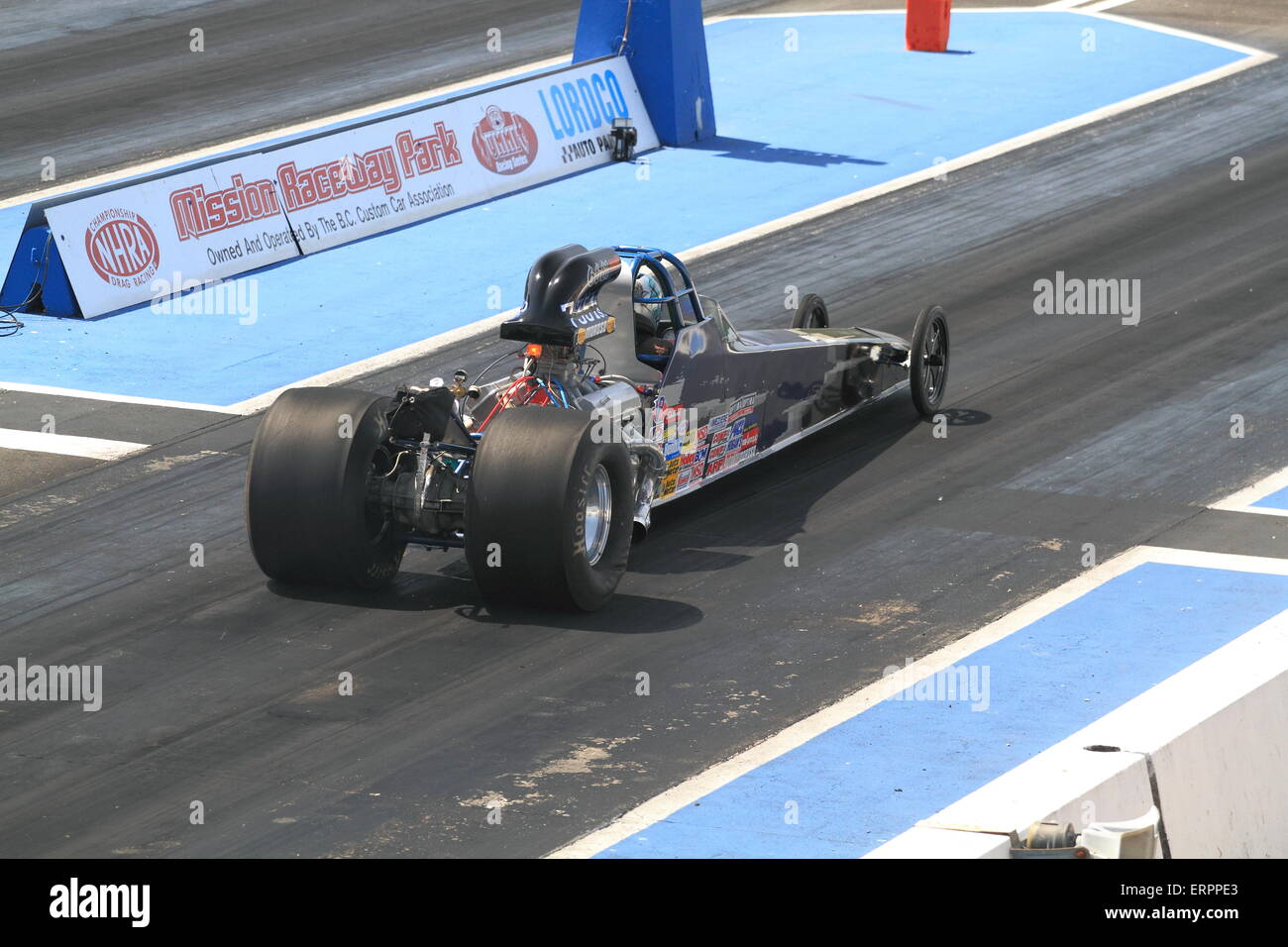 Voiture de course Banque D'Images