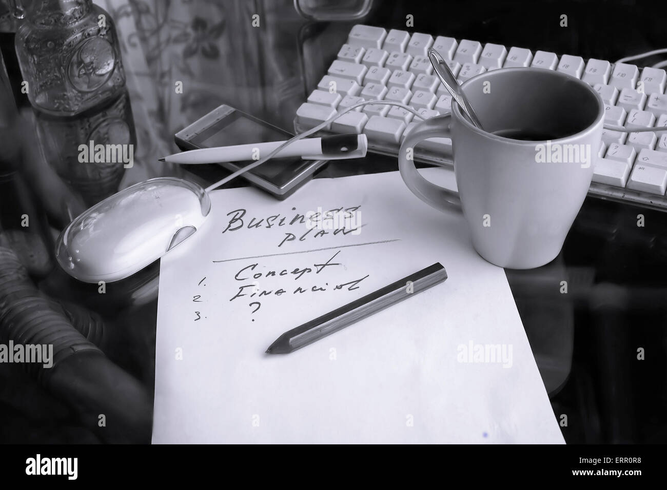 Plan d’affaires Banque D'Images