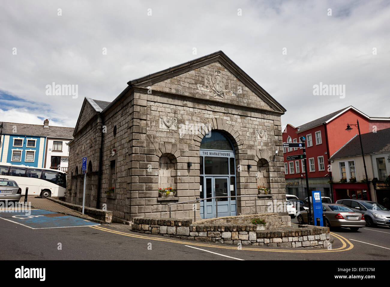 Le marché house monaghan town comté de Monaghan en république d'Irlande Banque D'Images