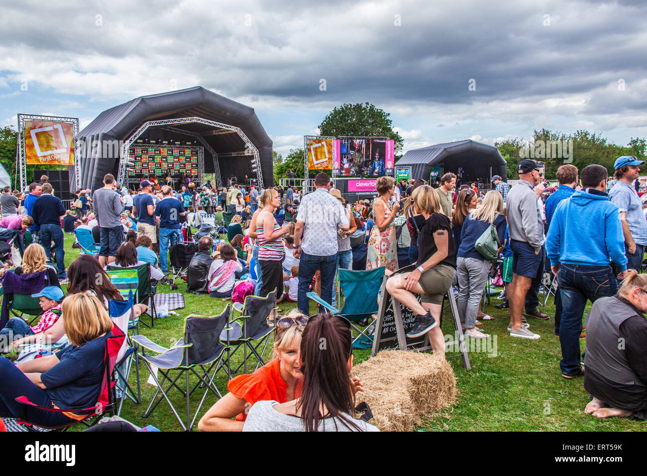 Festival de musique 2015 Alresford, New Alresford, Hampshire, Angleterre, Royaume-Uni. Banque D'Images