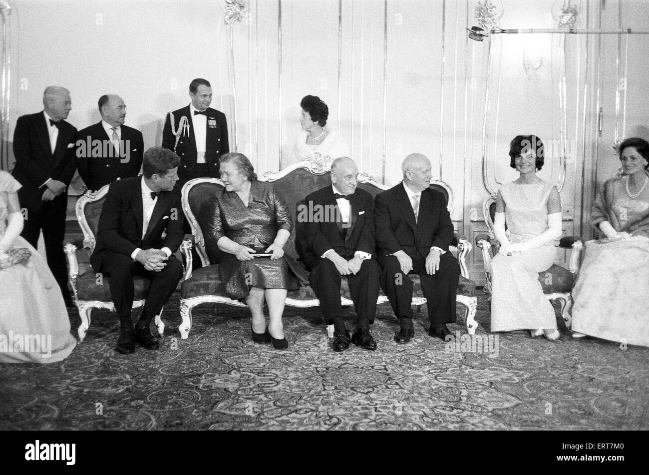 Kennedy khrouchtchev Banque de photographies et d’images à haute