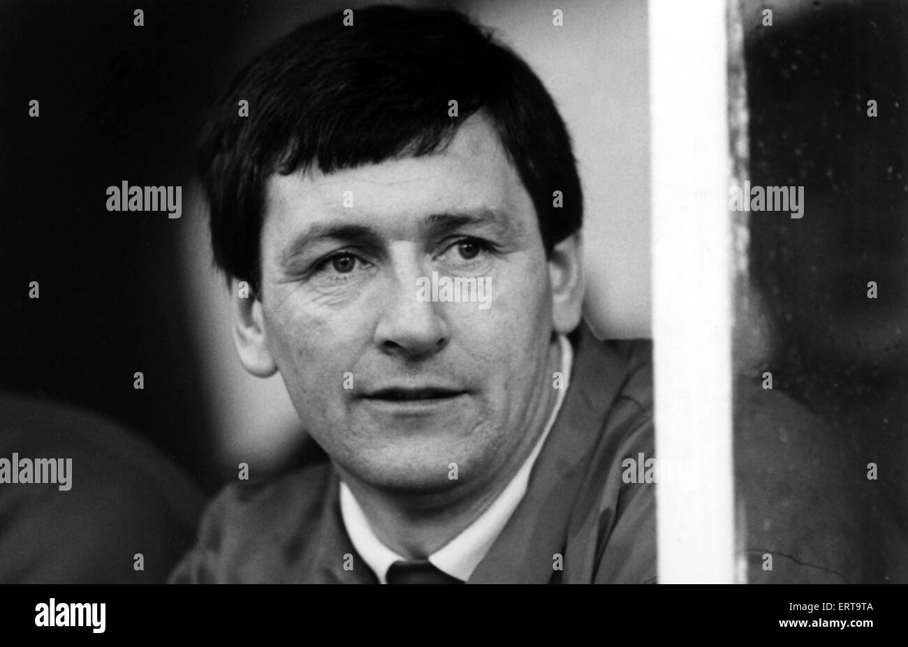 Middlesbrough F.C. Manager Bruce Rioch. 4e février 1989. Banque D'Images
