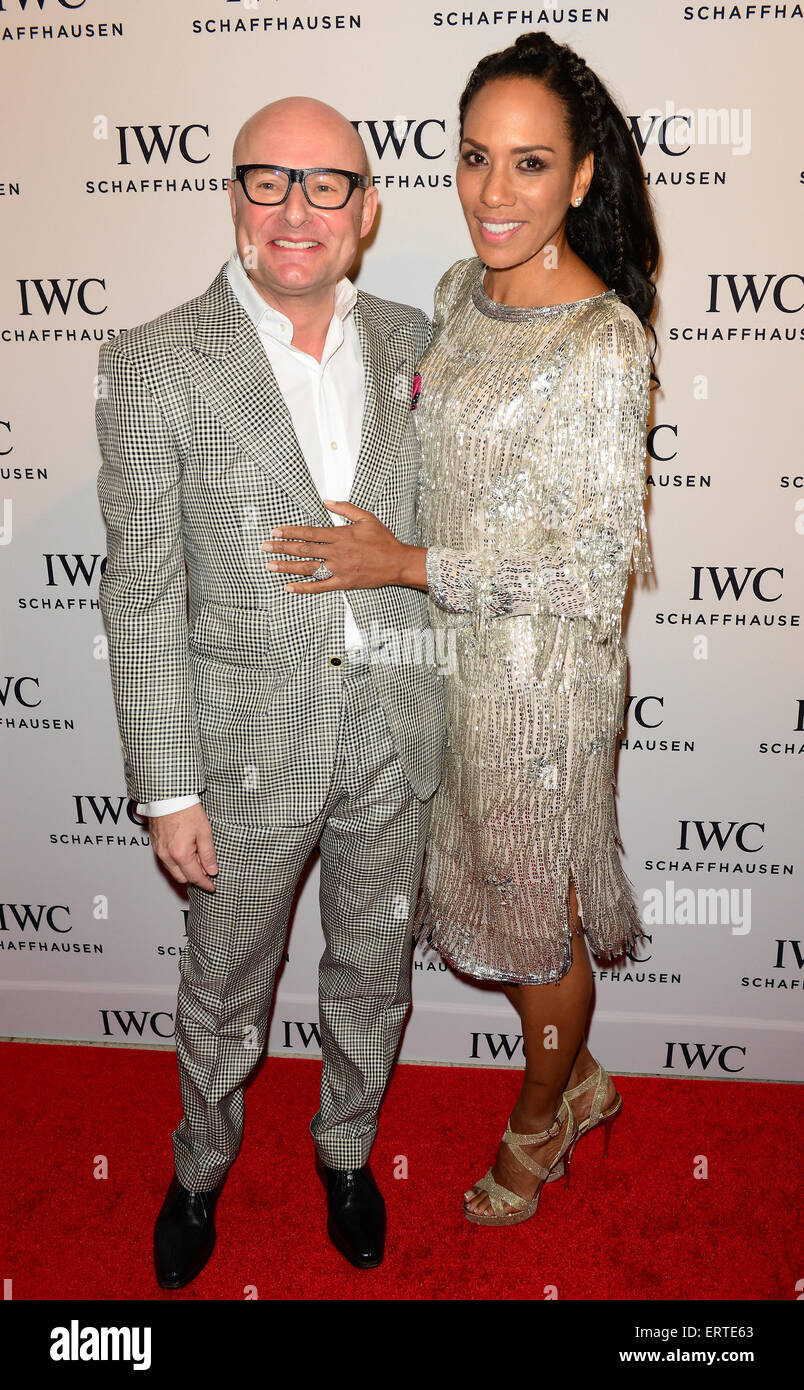 IWC Schaffhausen célèbre 'Timeless' Portofino de Gala durant Art Basel Miami Beach comprend : Georges Kern, Barbara Becker Où : Miami Beach, Florida, United States Quand : 03 Déc 2014 Crédit : Johnny Louis/WENN.com Banque D'Images