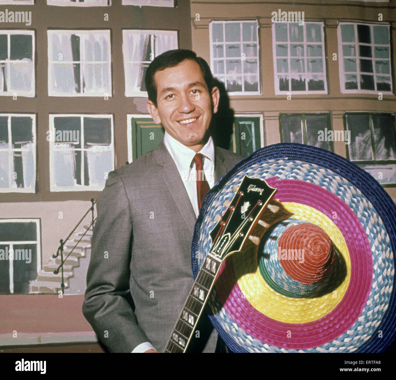 TRINI LOPEZ musicien américano-mexicaine de 1965 Banque D'Images