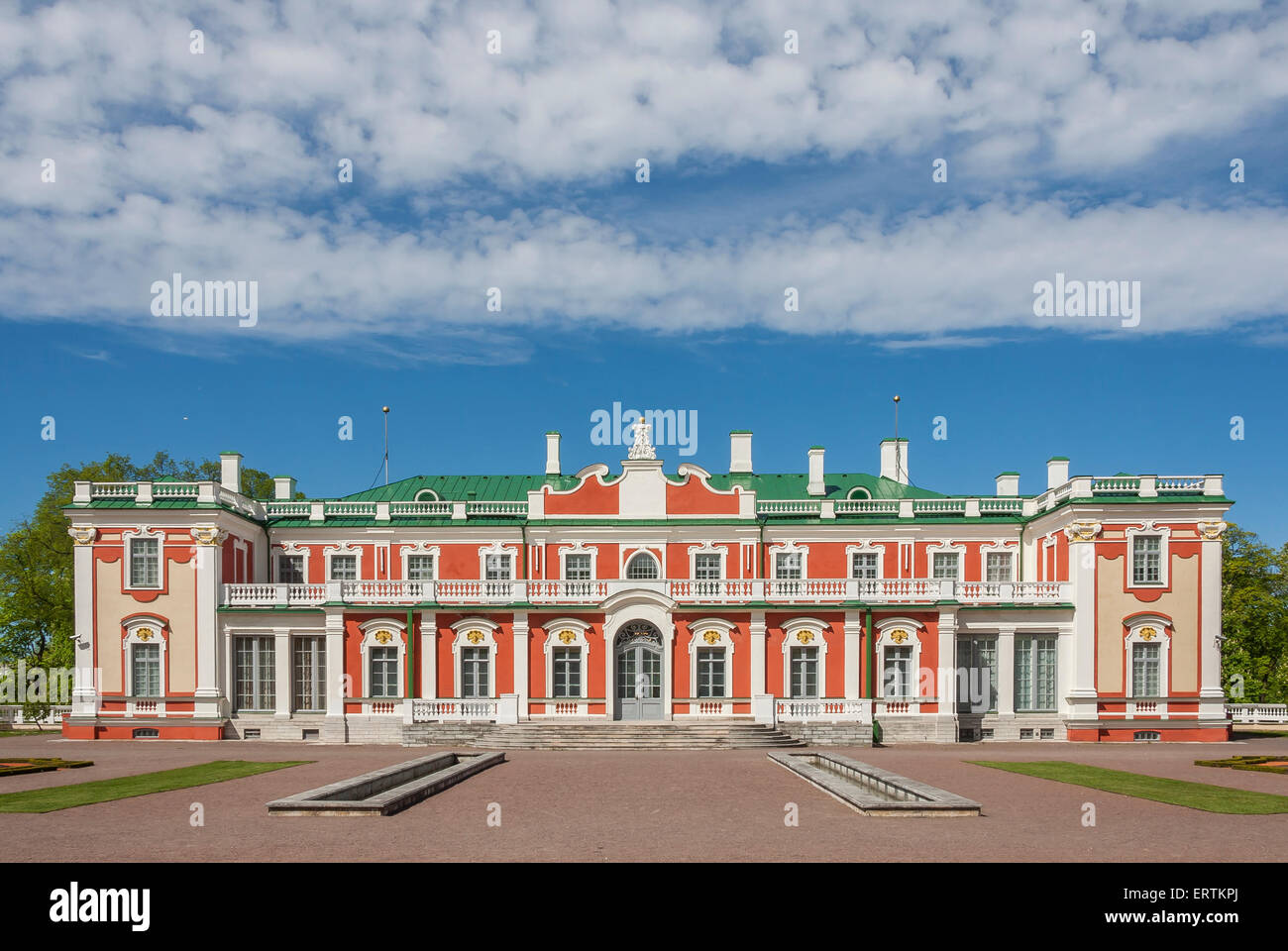 The Kadriorg Art Museum à Tallinn Banque D'Images