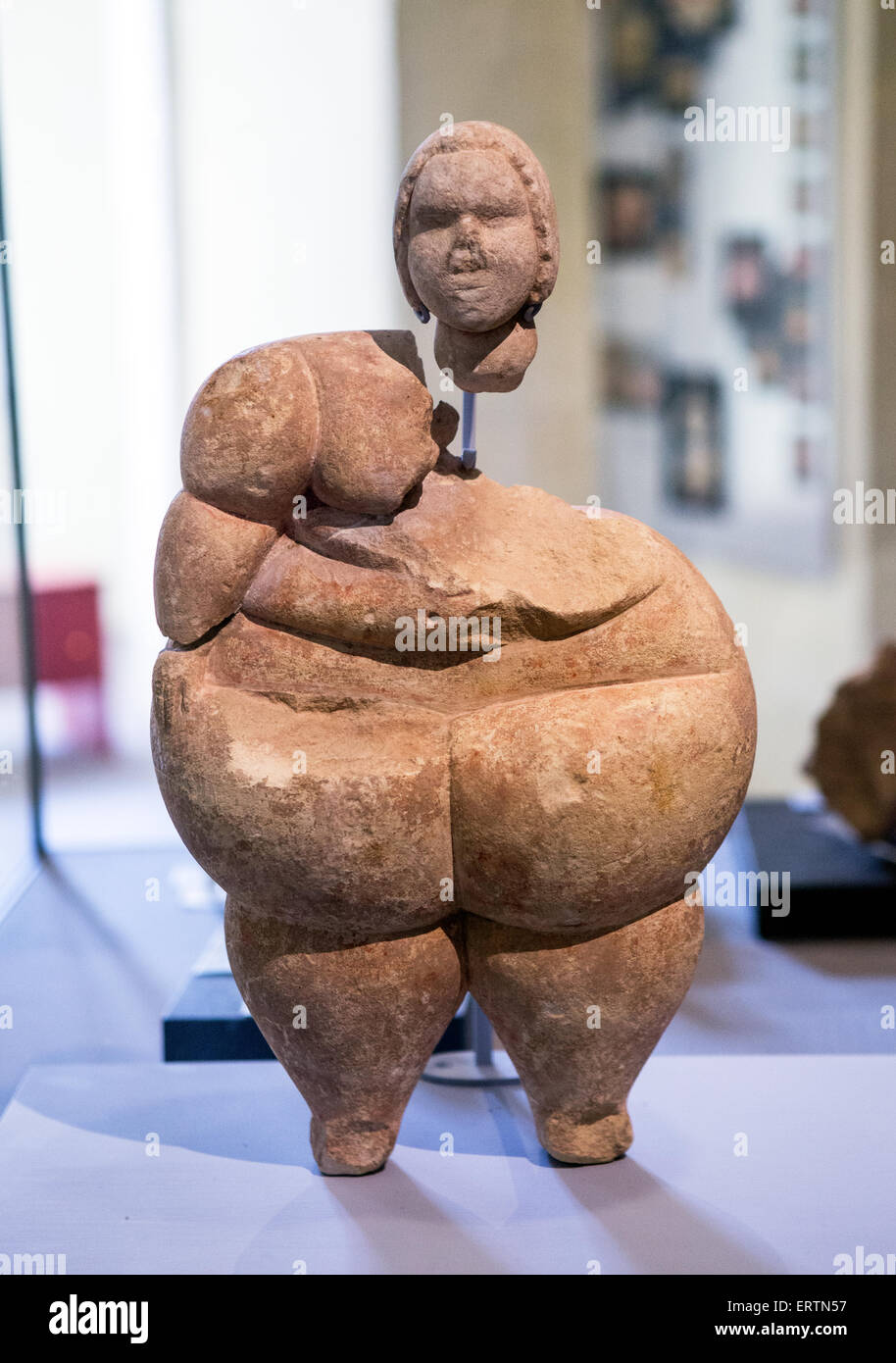 La graisse Mesdames Musée National d'Archéologie de La Valette Malte Banque D'Images