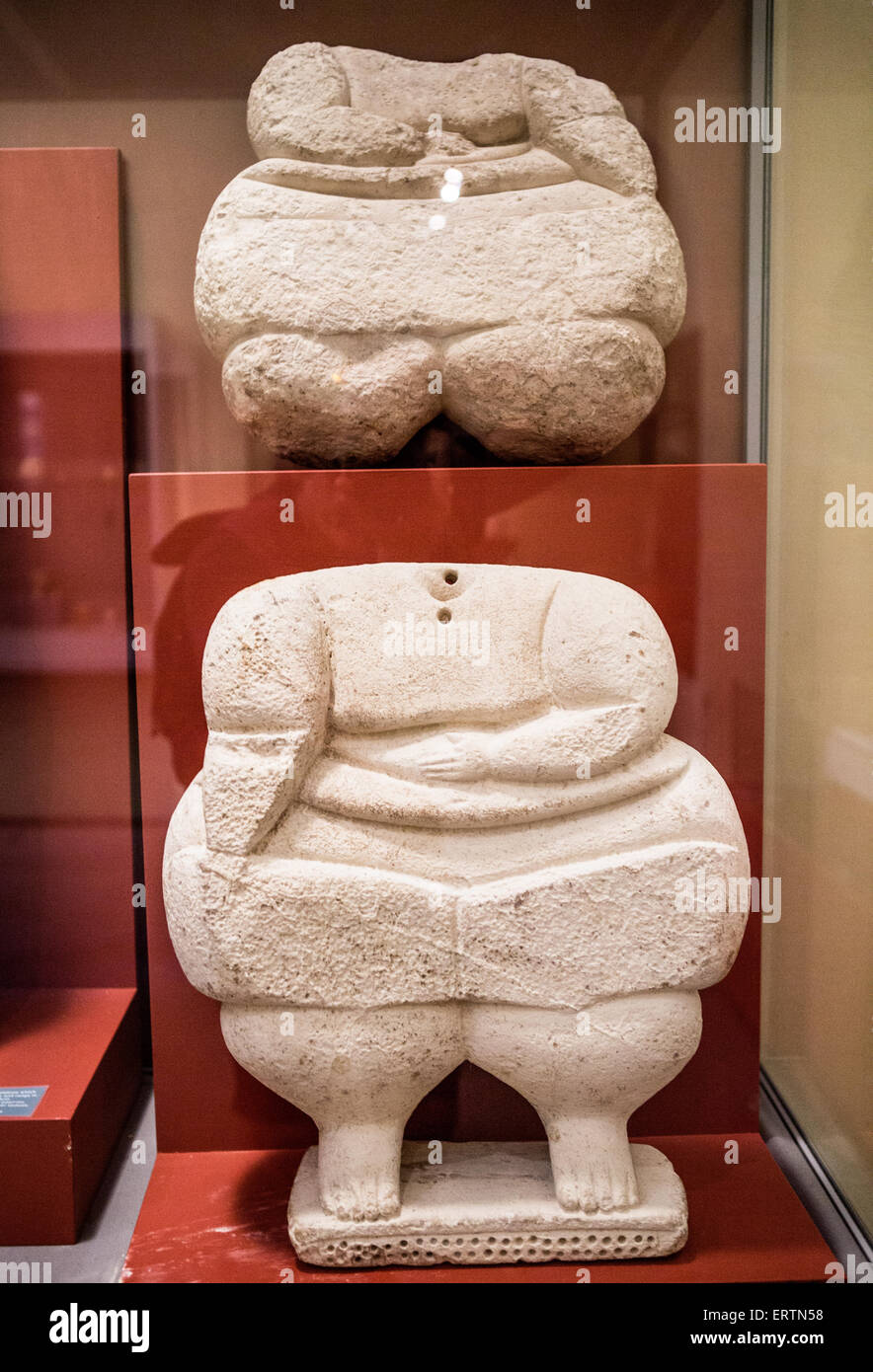 La graisse Mesdames Musée National d'Archéologie de La Valette Malte Banque D'Images