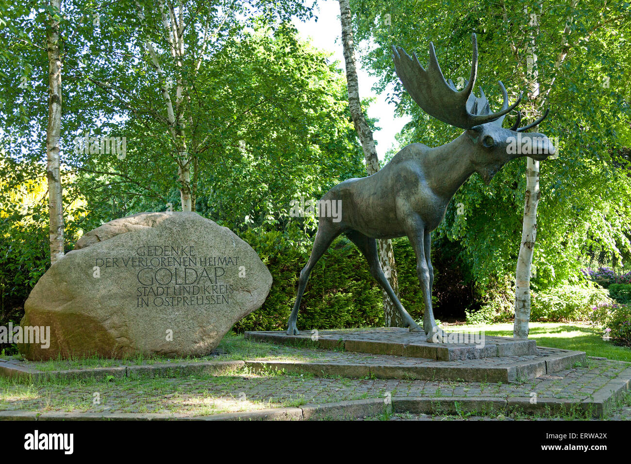 La Prusse de Memorial, Stade, Basse-Saxe, Allemagne Banque D'Images