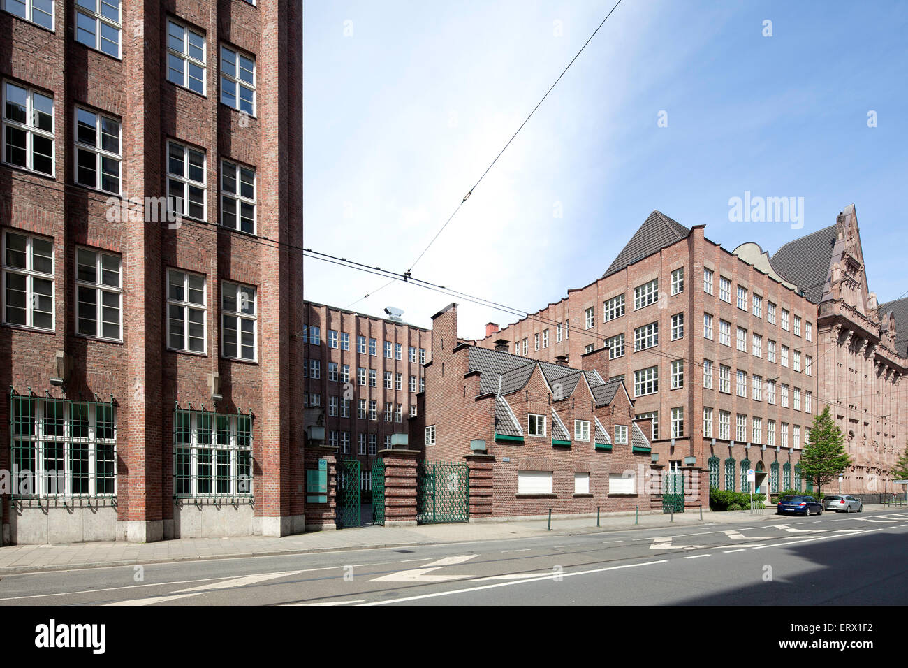 Aussi Stummhaus Stahlhof, Neuer, construit en 1926 comme une extension de la cour de l'acier, de l'acier accueil Works Association AG Banque D'Images