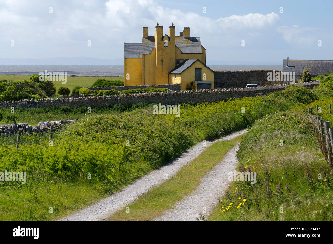 Sker House, Porthcawl, Glamorgan, Pays de Galles, Royaume-Uni. Banque D'Images