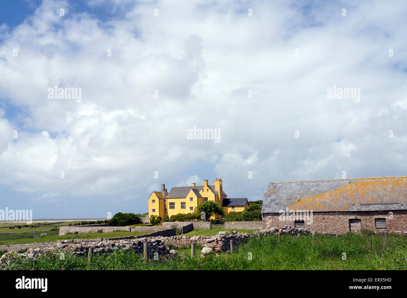 Sker House, Porthcawl, Glamorgan, Pays de Galles, Royaume-Uni. Banque D'Images