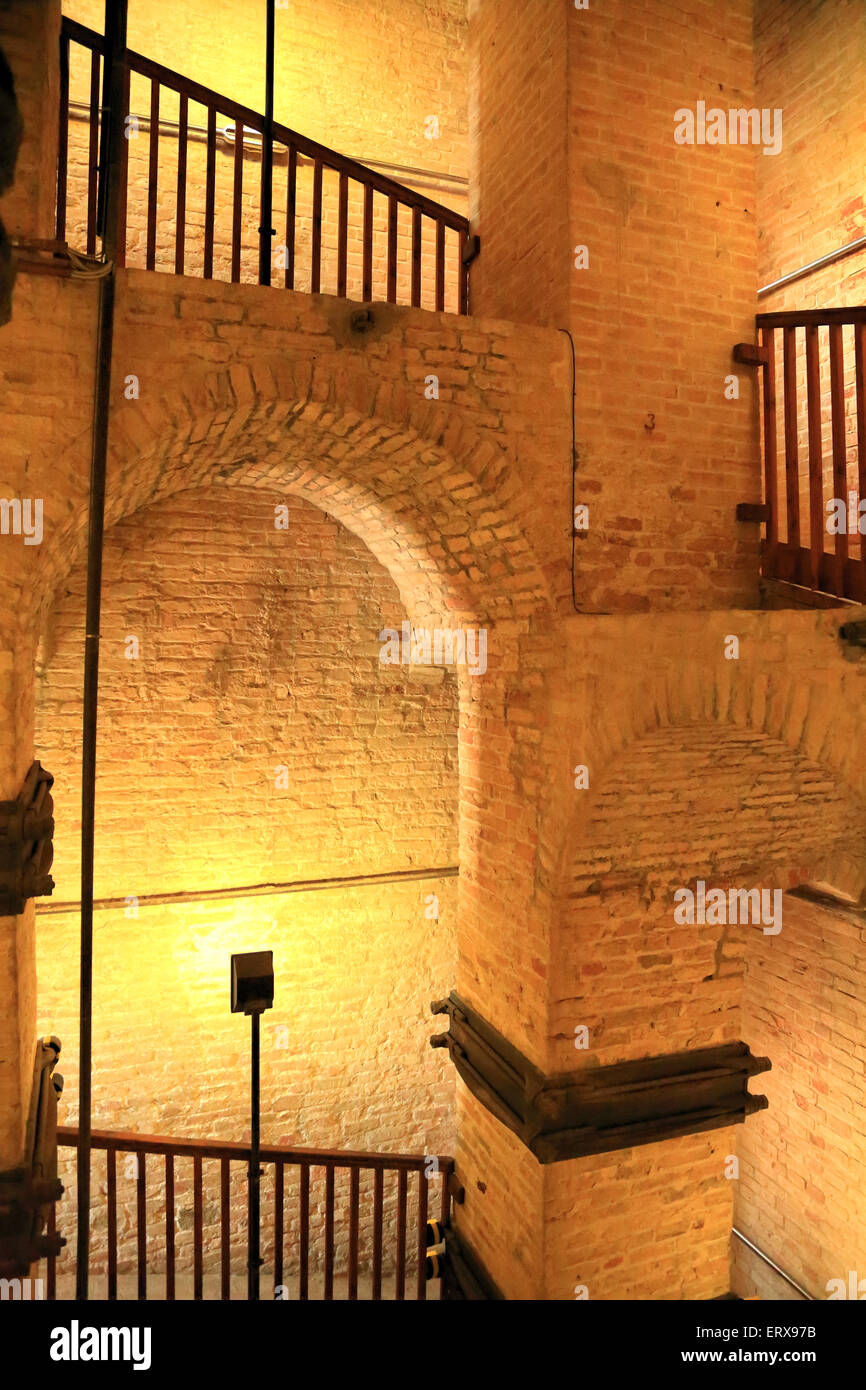 Le Campanile du clocher, l'île de Torcello Banque D'Images