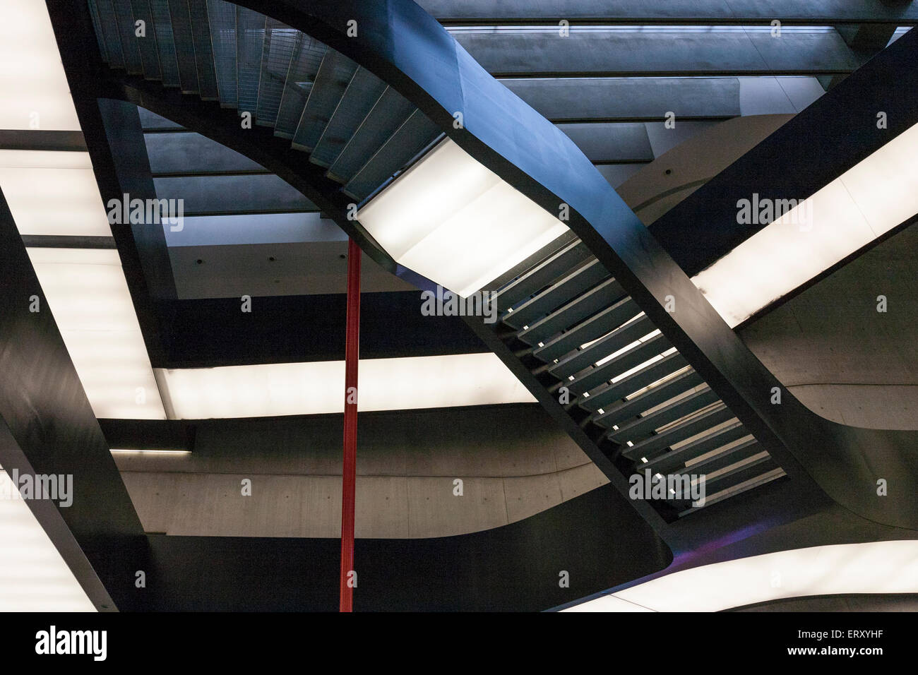 Musée Maxxi, Rome, Italie Banque D'Images