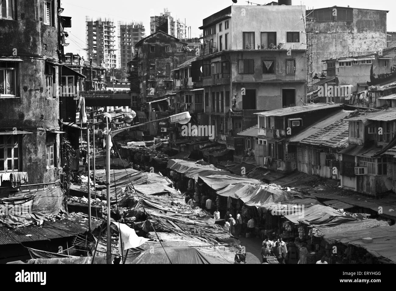 Bazar nul ; Bombay , Mumbai ; Maharashtra ; Inde , asie Banque D'Images
