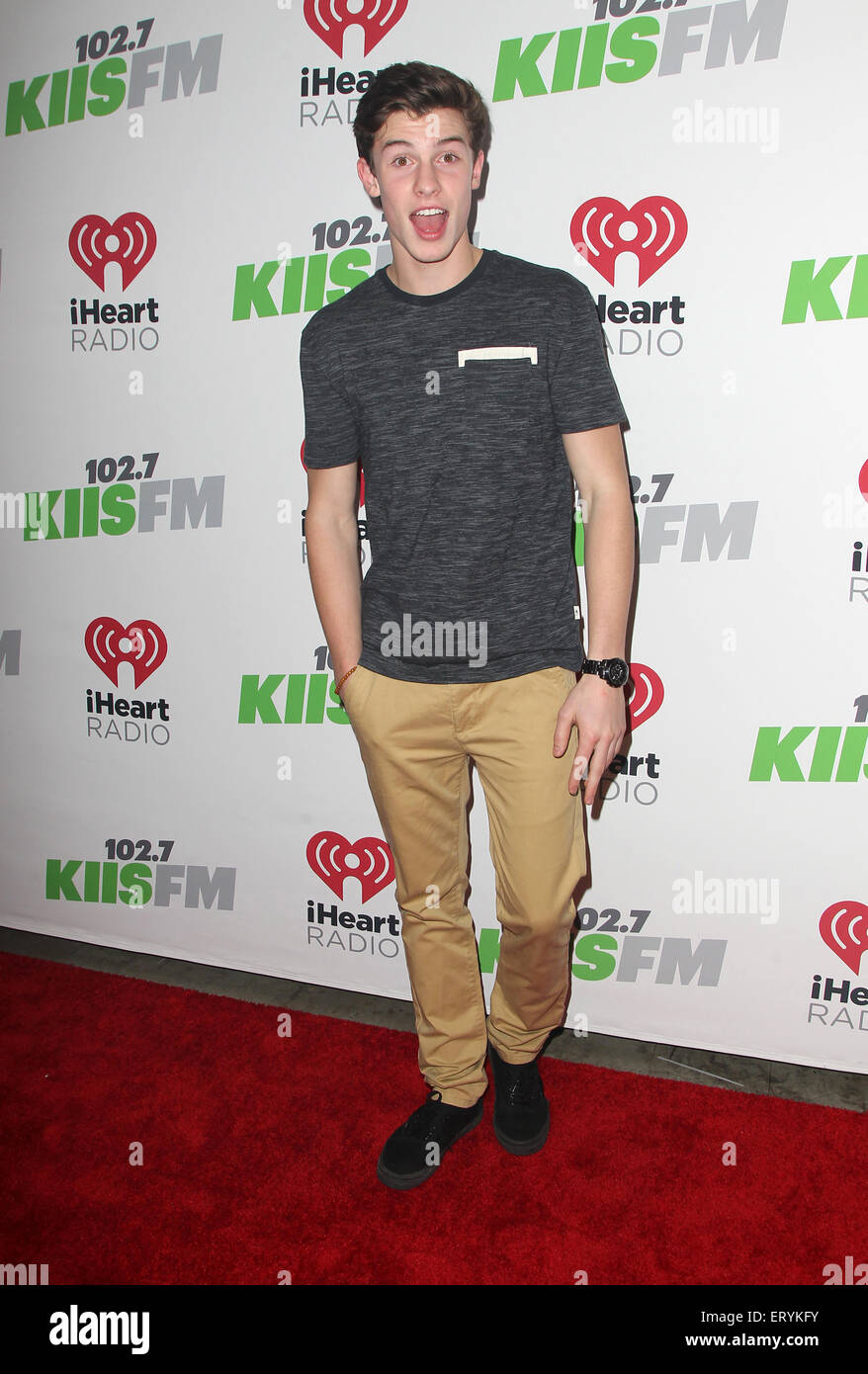 2014 Radio Kiis FM Jingle Ball Concert mettant en vedette : Shawn Mendes Où : Los Angeles, California, United States Quand : 06 Déc 2014 Crédit : FayesVision/WENN.com Banque D'Images