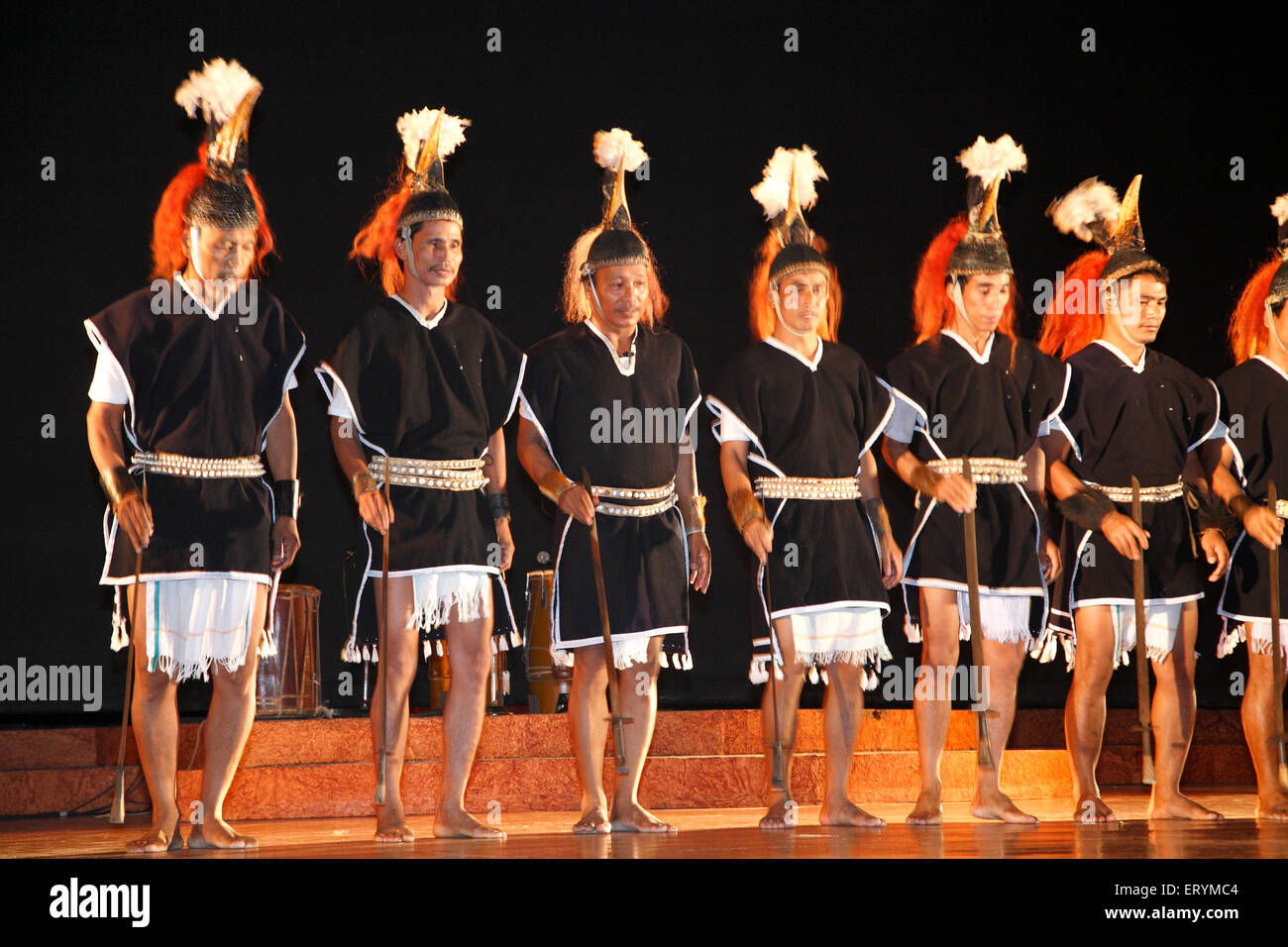 Danse populaire , Arunachal Pradesh , Nord-est , Inde , Asie Banque D'Images