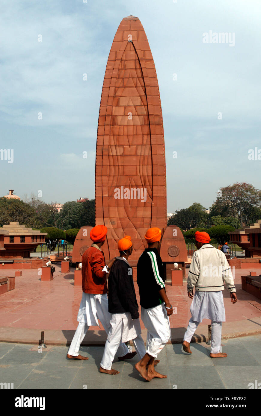 Mémorial de Jallianwala Bagh Jalianwala ou en souvenir de combattant de la liberté ; Amritsar Punjab ; Inde ; Banque D'Images