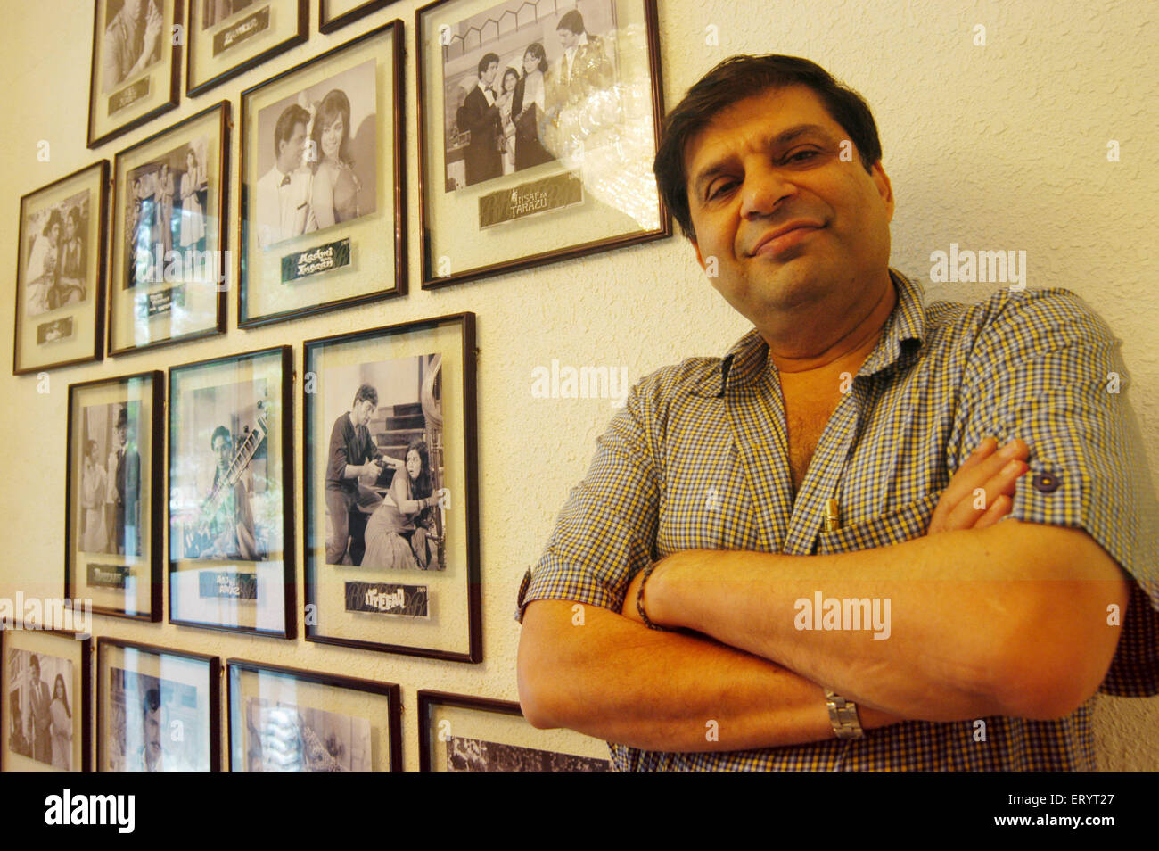 Ravi Chopra , producteur et réalisateur indien de films cinématographiques , Inde , Asie Banque D'Images