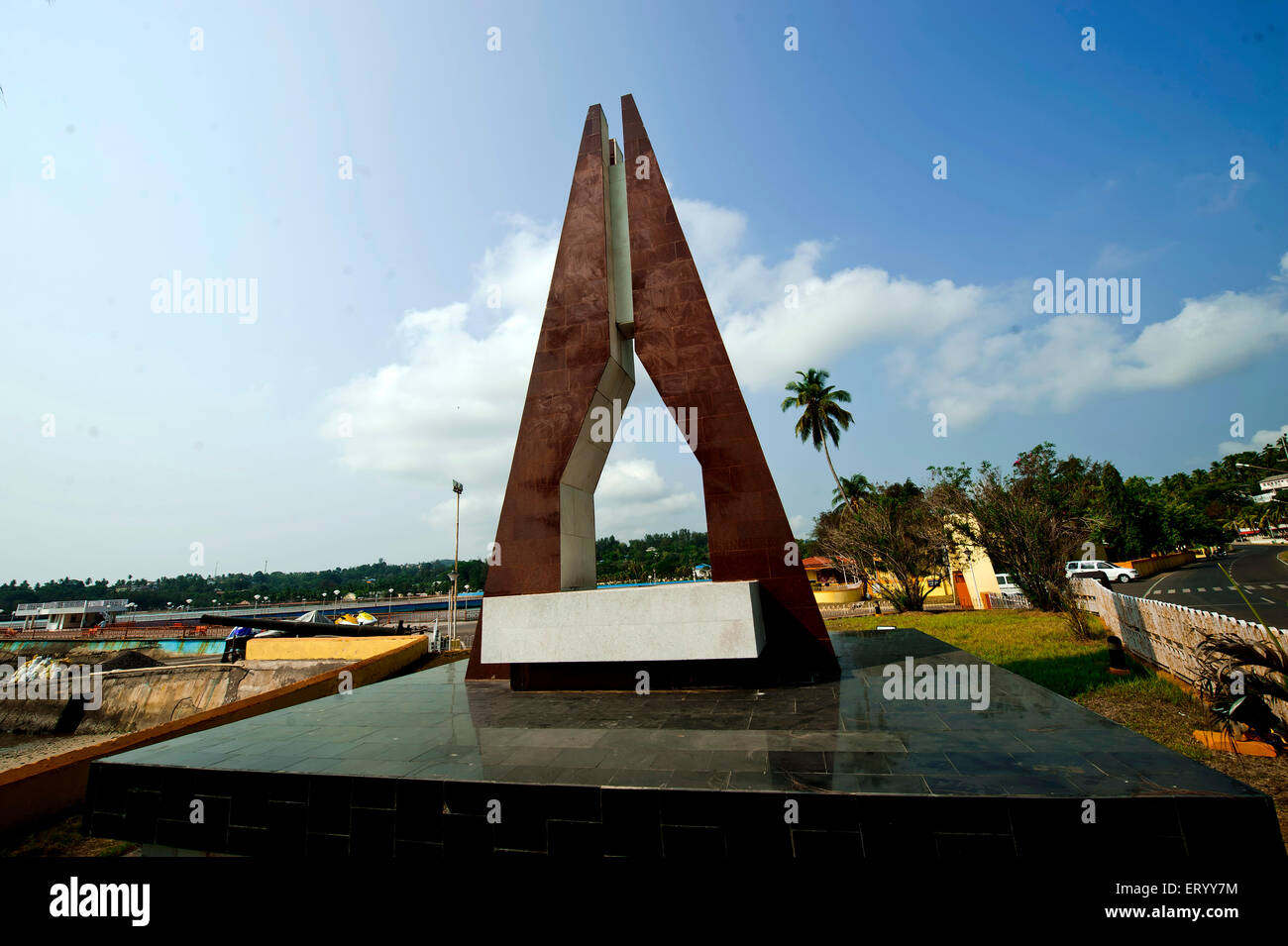 Nehru Park Port Blair & Andaman Nicobar Inde Asie Banque D'Images