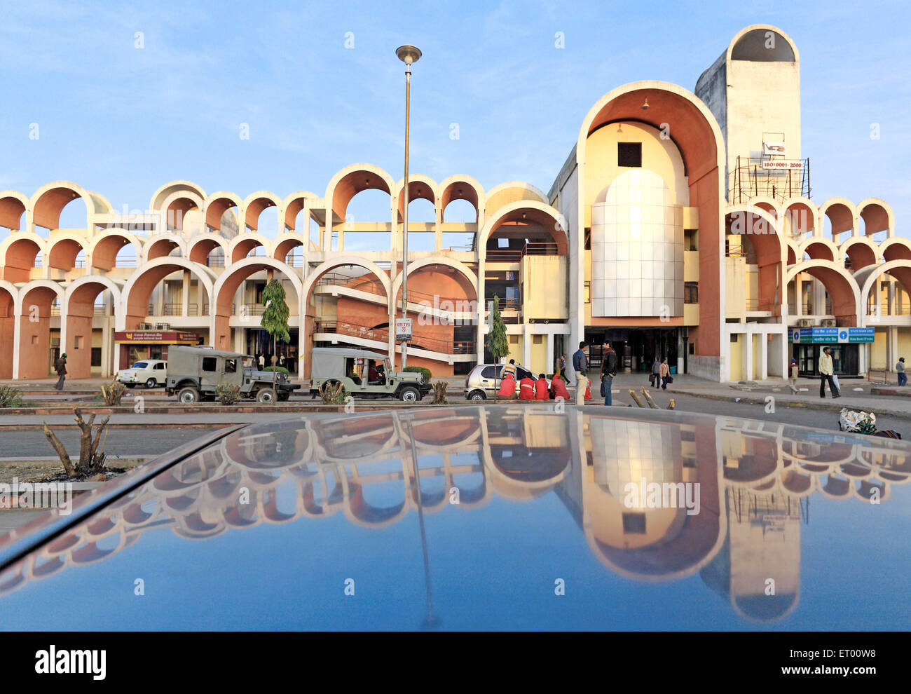 Gare de New Bhopal ; Bhopal ; Madhya Pradesh ; Inde , asie Banque D'Images
