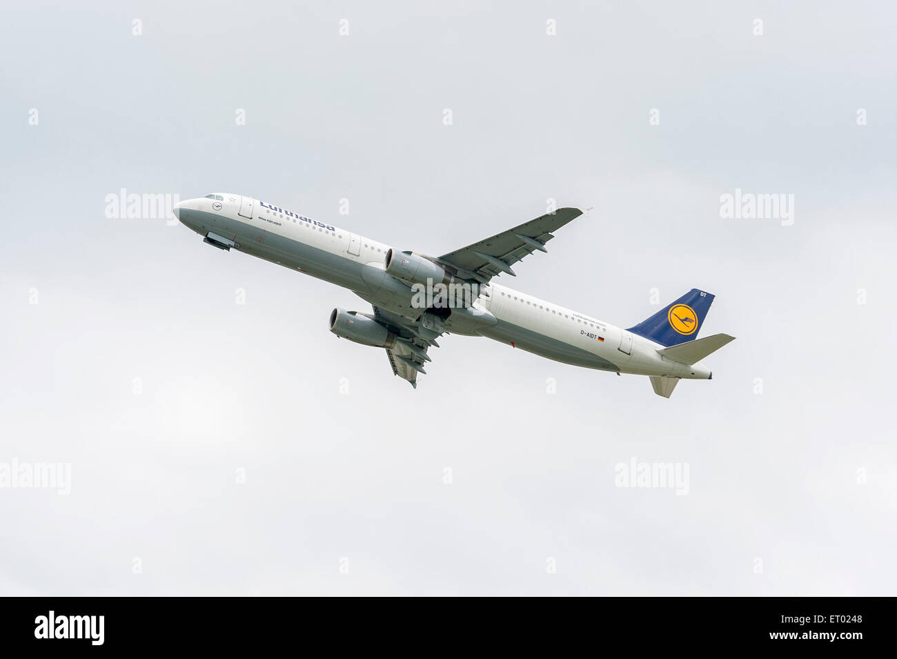 Lufthansa Airbus A321-200 Banque D'Images