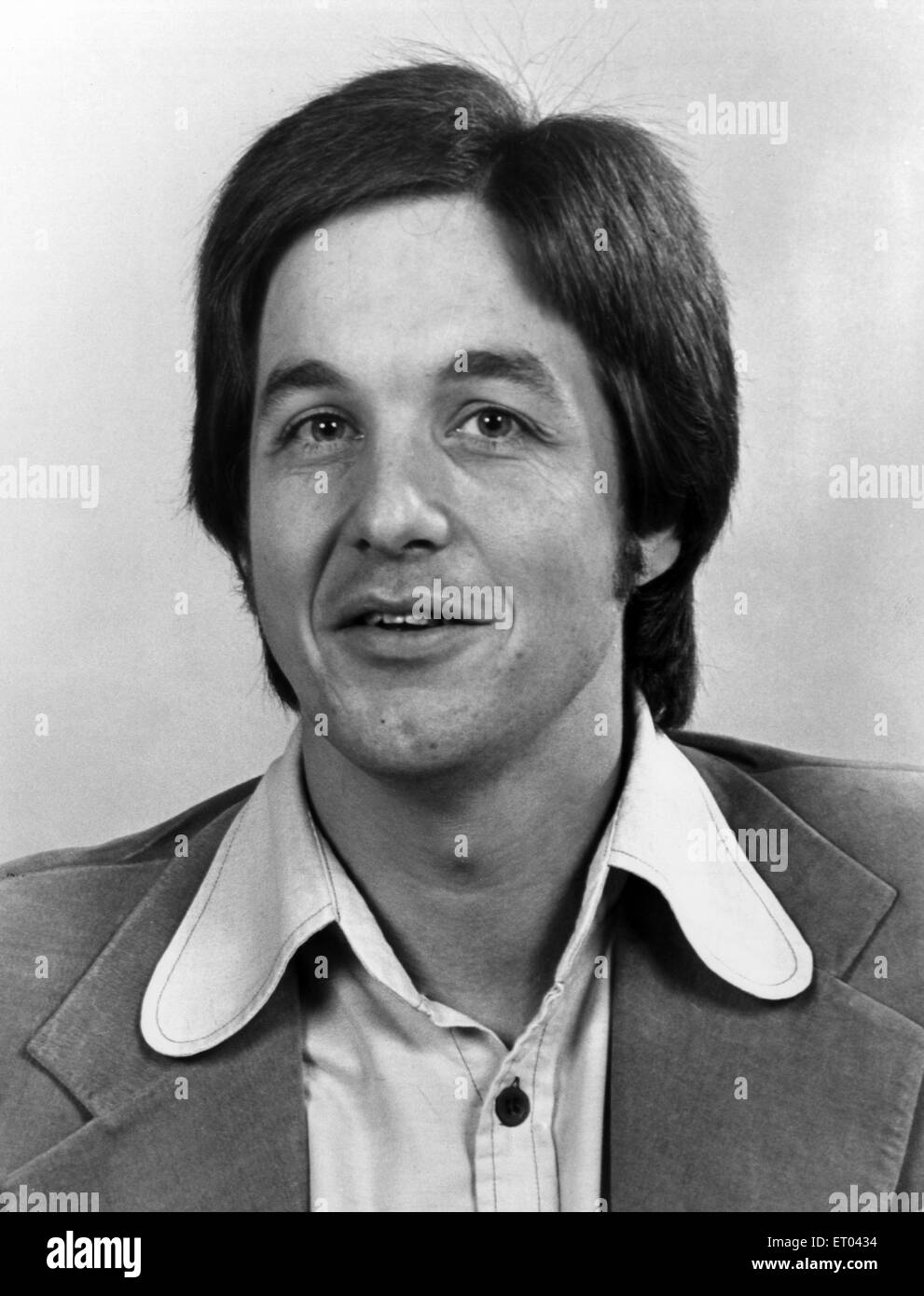 Brian Savin, présentateur radio BRMB 11 février 1979. Banque D'Images