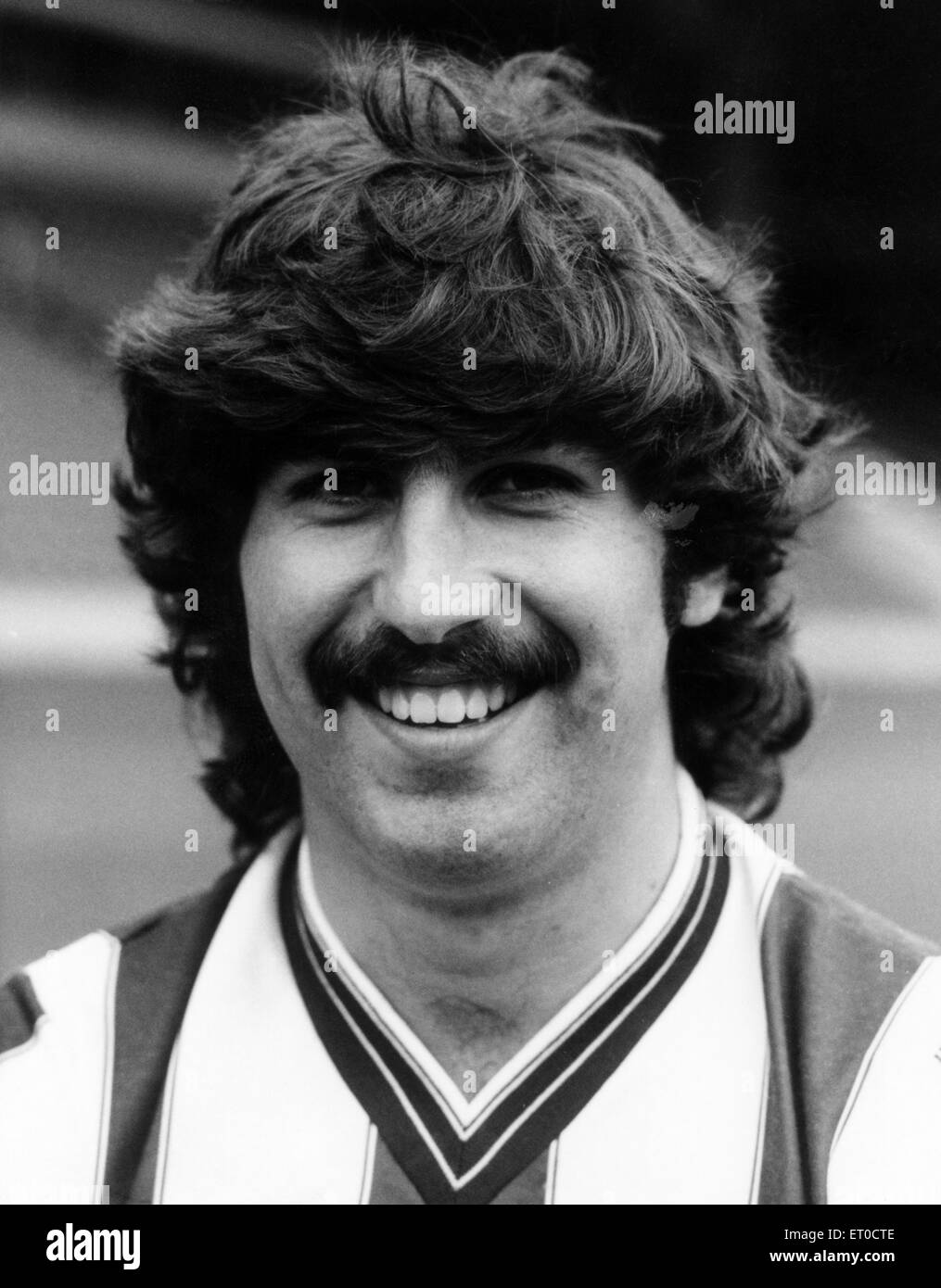 Steve MacKenzie, West Bromwich Albion Football Player, 6 août 1984. Banque D'Images