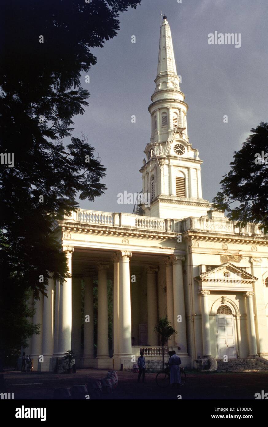 La Cathédrale Saint George ; Madras Chennai Tamil Nadu ; Inde ; Banque D'Images