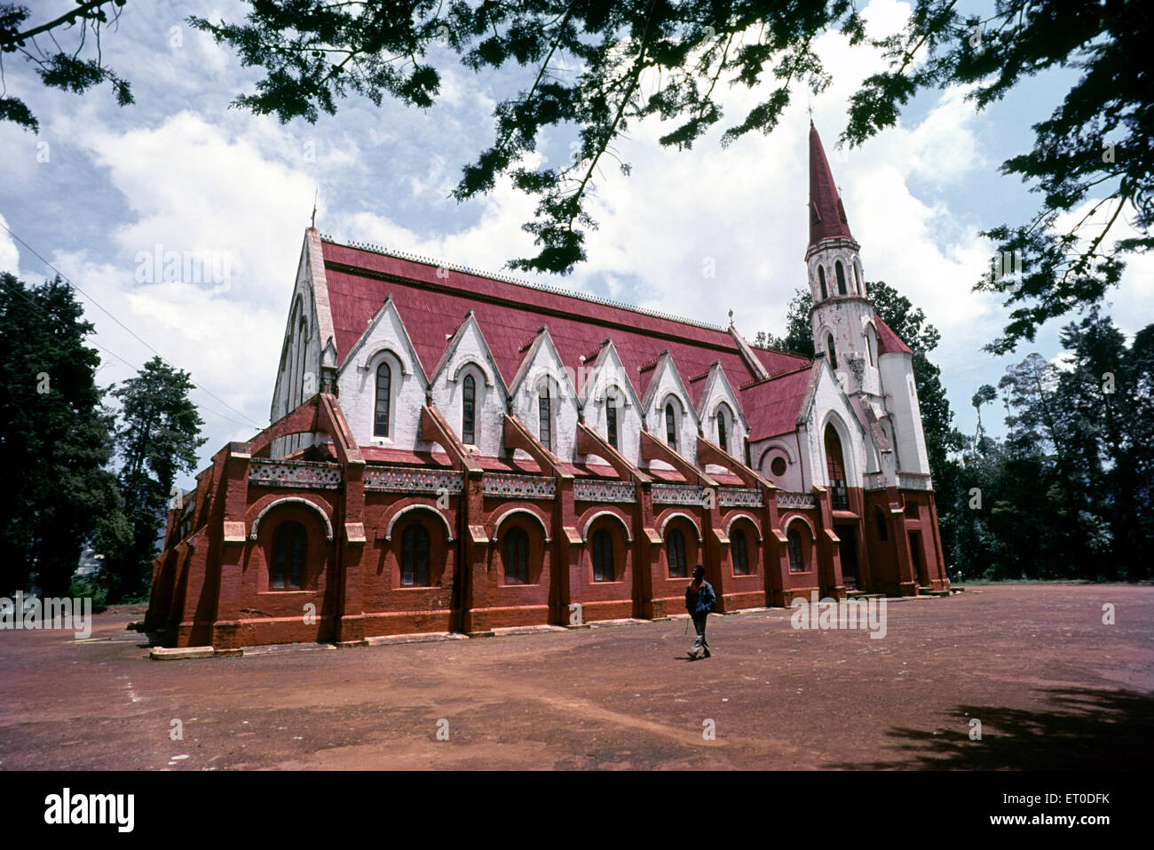 L'église Saint George Wellington ; ; ; ; Connor Nilgiris au Tamil Nadu en Inde ; Banque D'Images