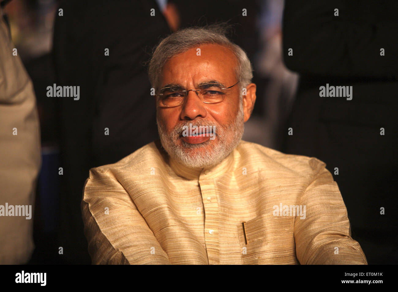 Narendra Modi Premier Ministre de l'Inde Banque D'Images