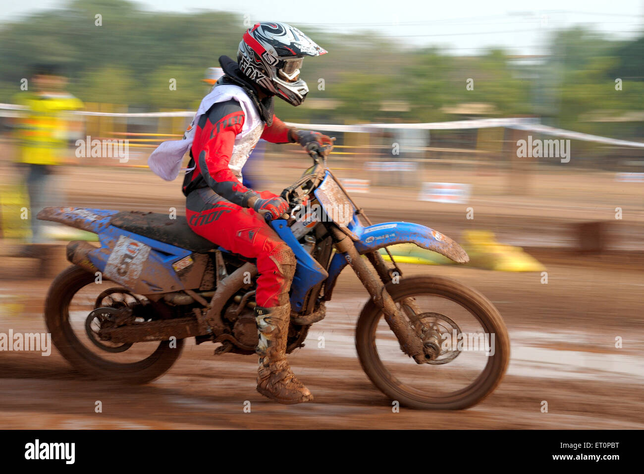 Golf Cup dirt track racing ; Jodhpur Rajasthan ; Inde ; Banque D'Images