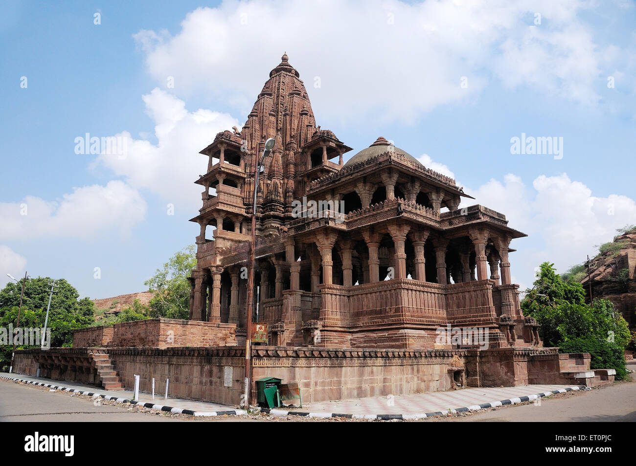 Deval ; Royal Cenotaph ; Mandore Garden ; Mandore ; Jodhpur ; Rajasthan ; Inde Banque D'Images