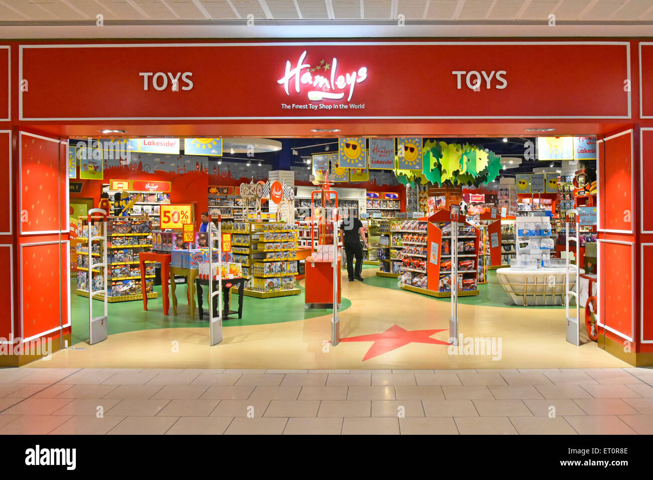 Le magasin de jouets Hamleys fait partie de la célèbre chaîne de jouets basée à Londres dans le centre commercial intérieur d'Intu Lakeside à West Thurrock, dans l'Essex, en Angleterre, au Royaume-Uni Banque D'Images