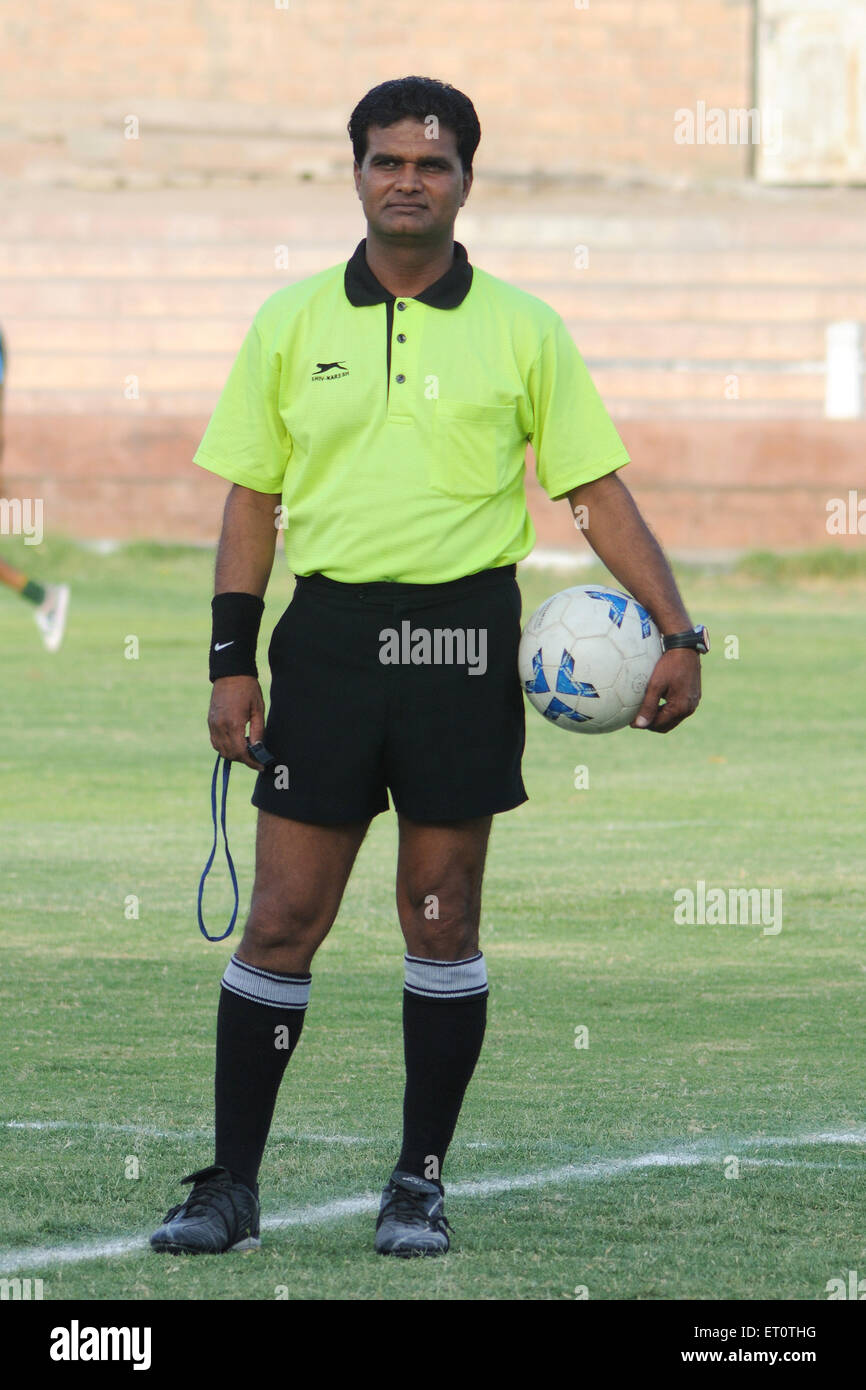 Arbitre de football, jeu de football, match de football, sport de football, jeu de football, Match de football, sport de football, MR#786 Banque D'Images